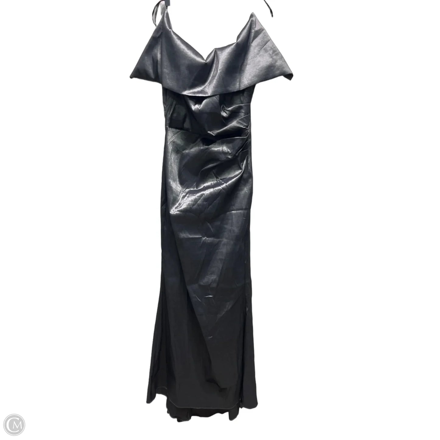 Dress Party Long By Vince Camuto In Silver, Size: 10