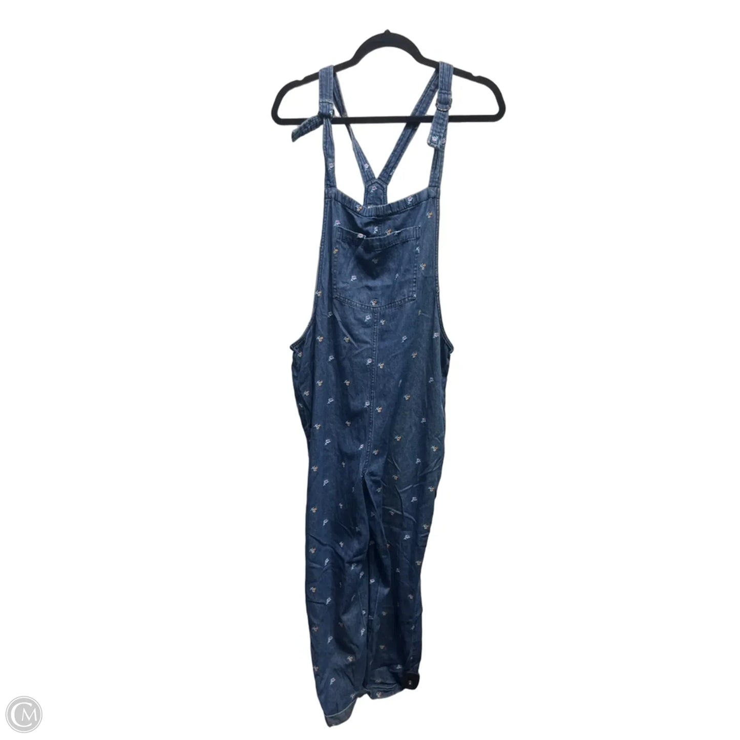 Overalls By Aerie In Blue Denim, Size: L