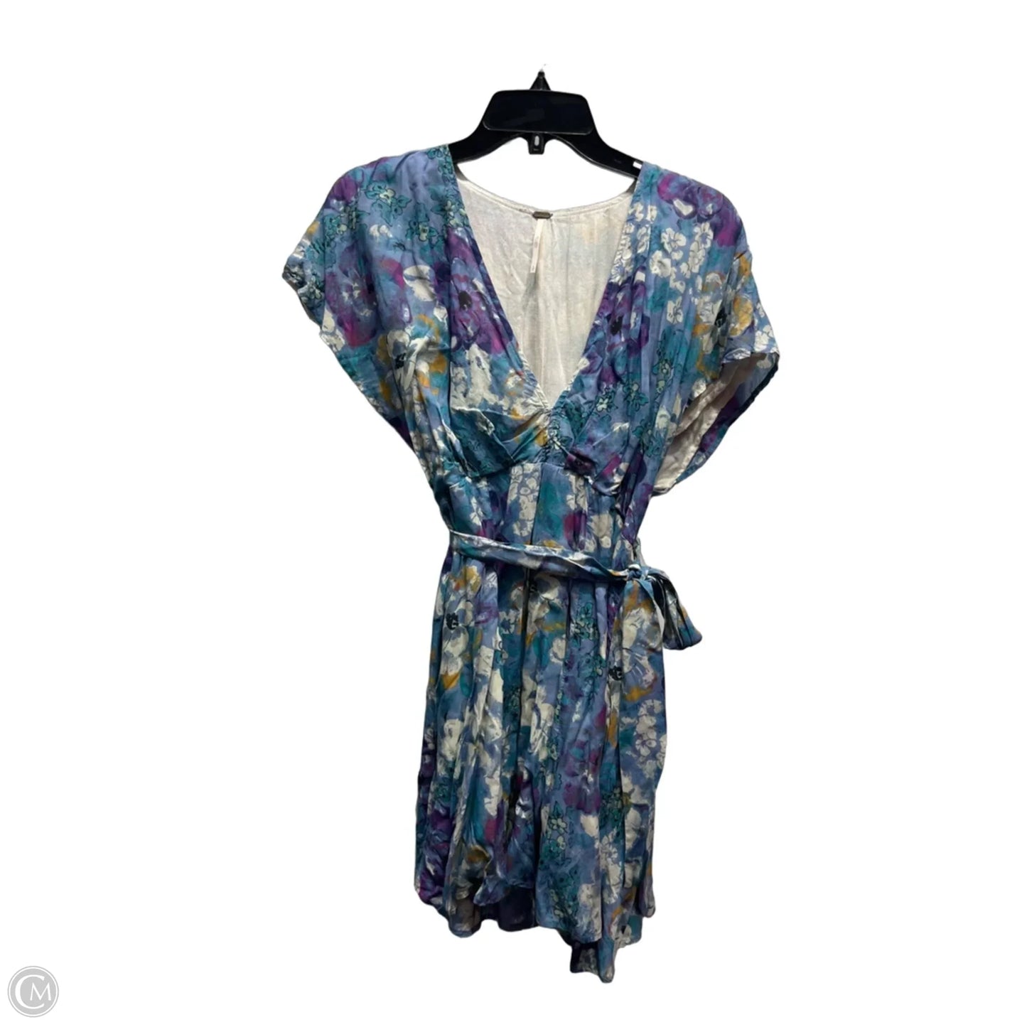Dress Casual Short By Free People In Blue & Purple, Size: S