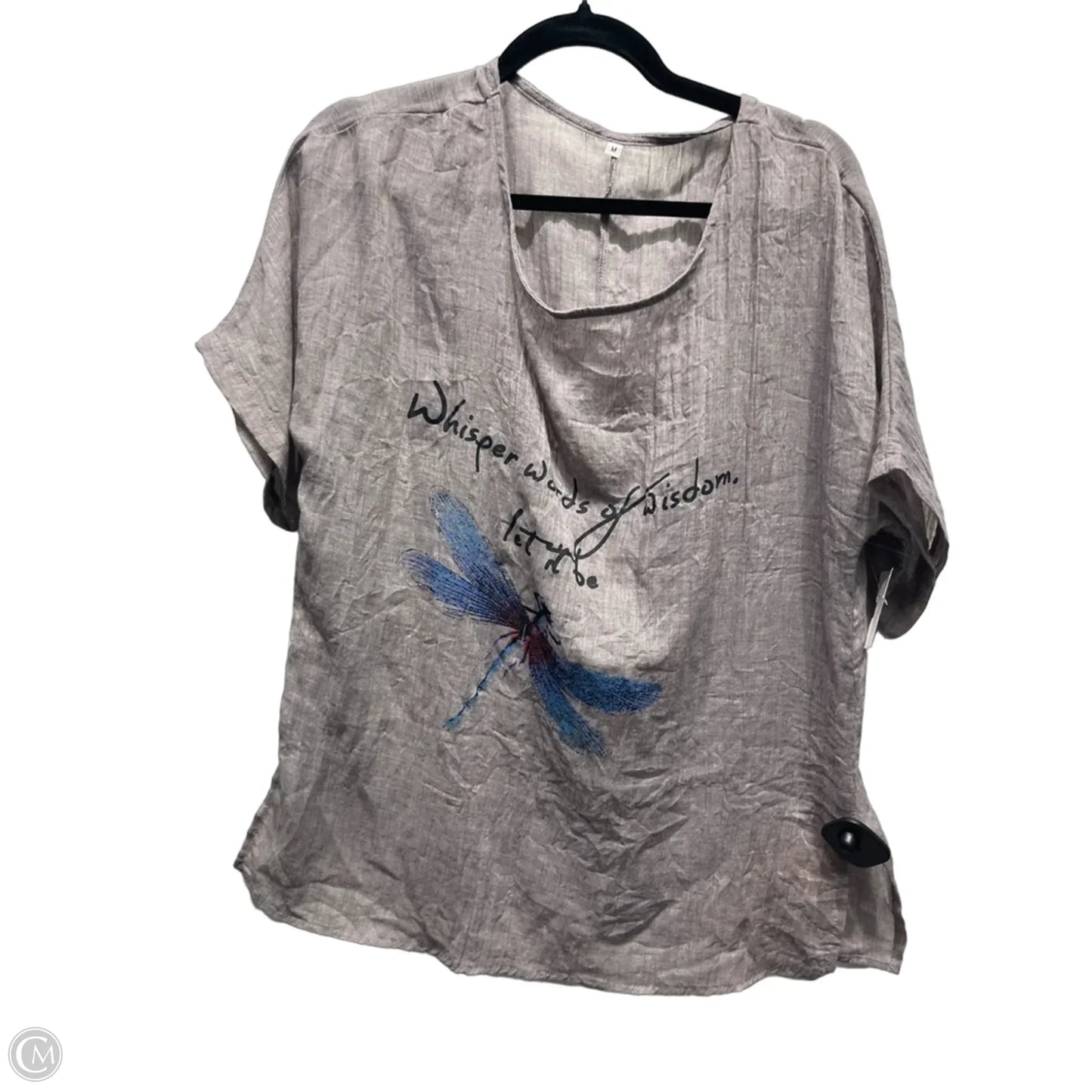 Top Short Sleeve By Clothes Mentor In Purple, Size: M