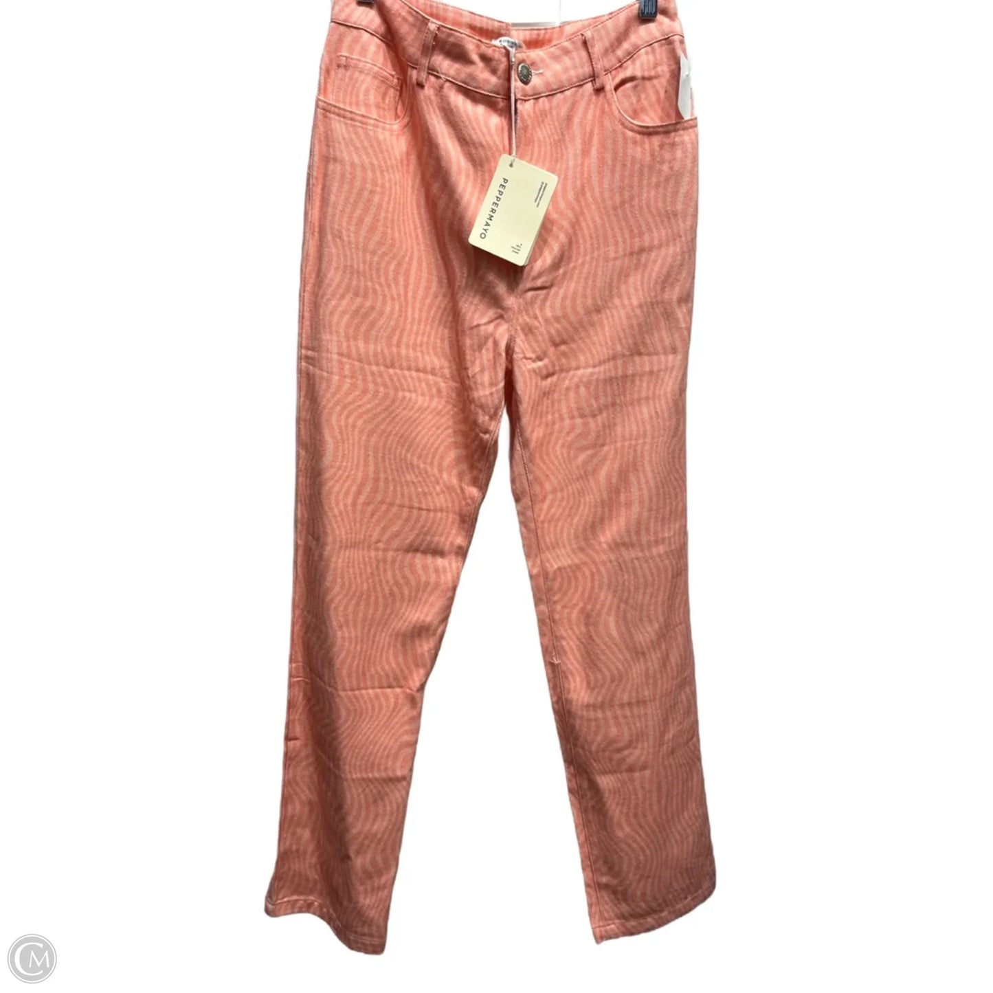 Jeans Straight By Pepper Mayo In Orange, Size: 6