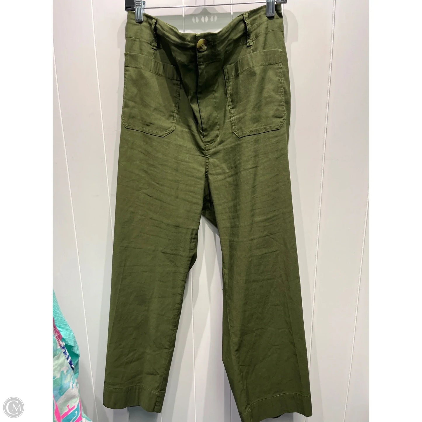 Pants Wide Leg By Maeve In Green, Size: 14