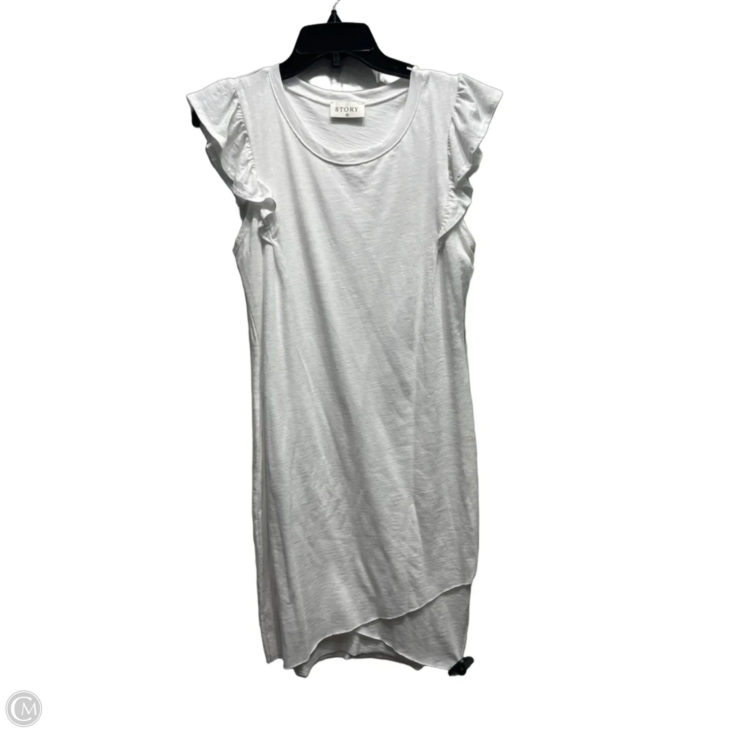 Dress Casual Short By Clothes Mentor In White, Size: M