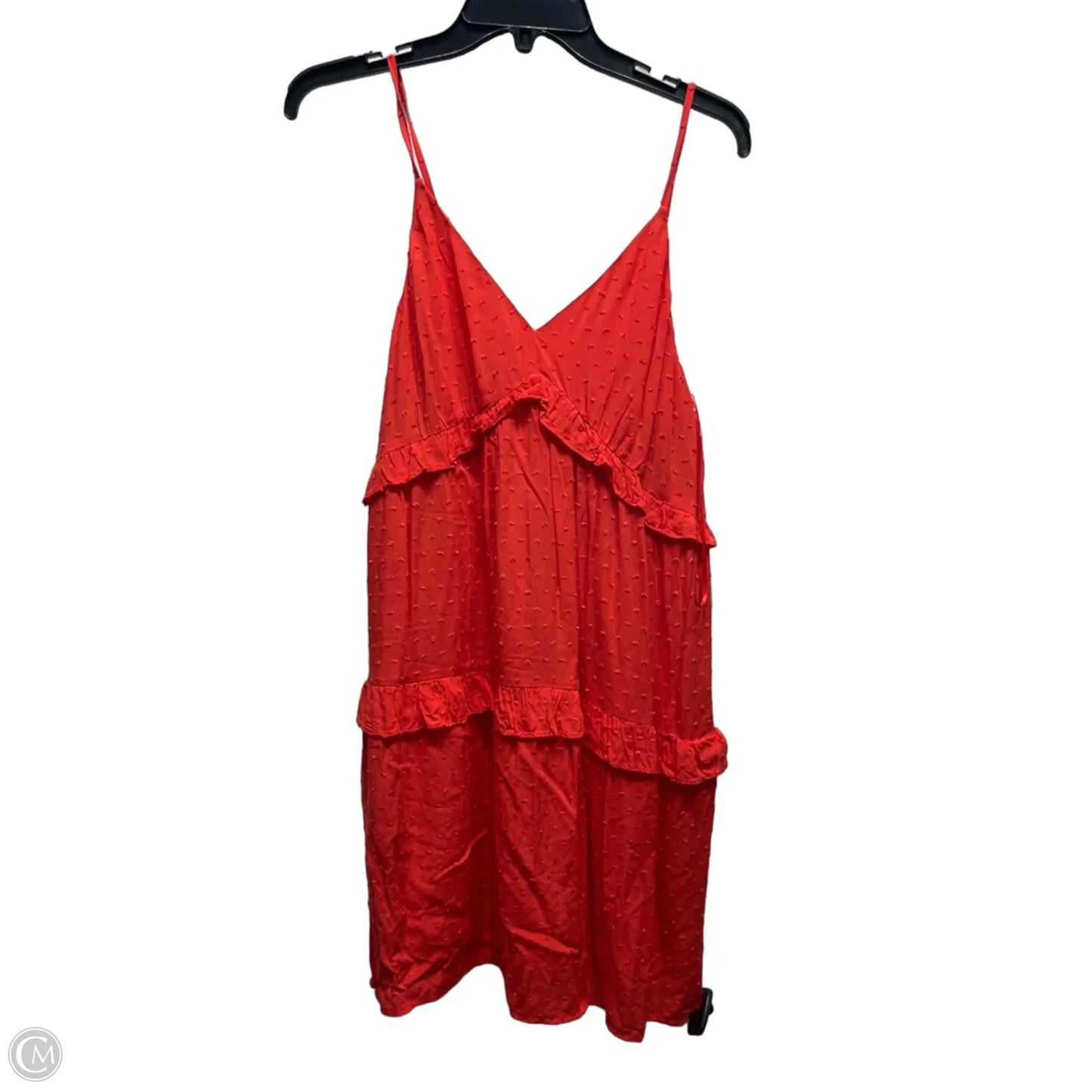 Dress Casual Short By Express In Red, Size: S