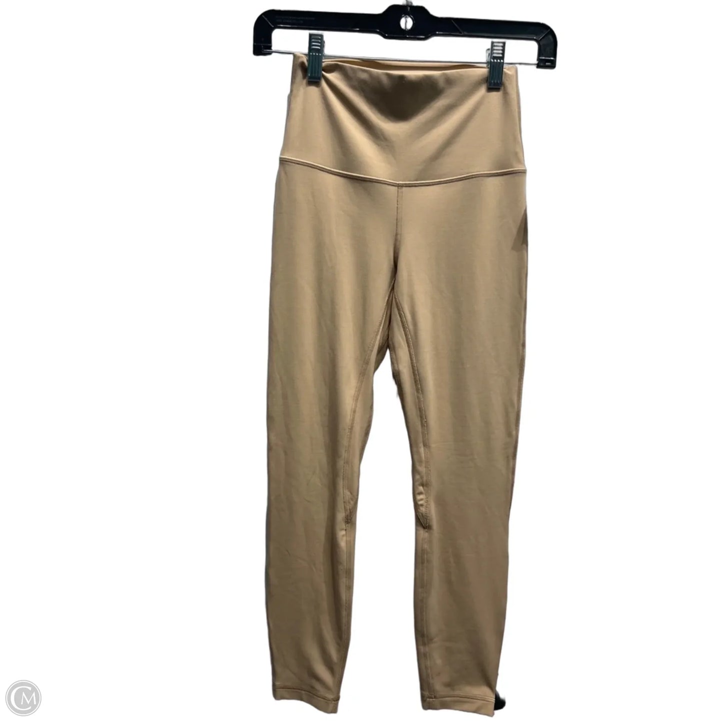 Athletic Leggings By Lululemon In Tan, Size: 4