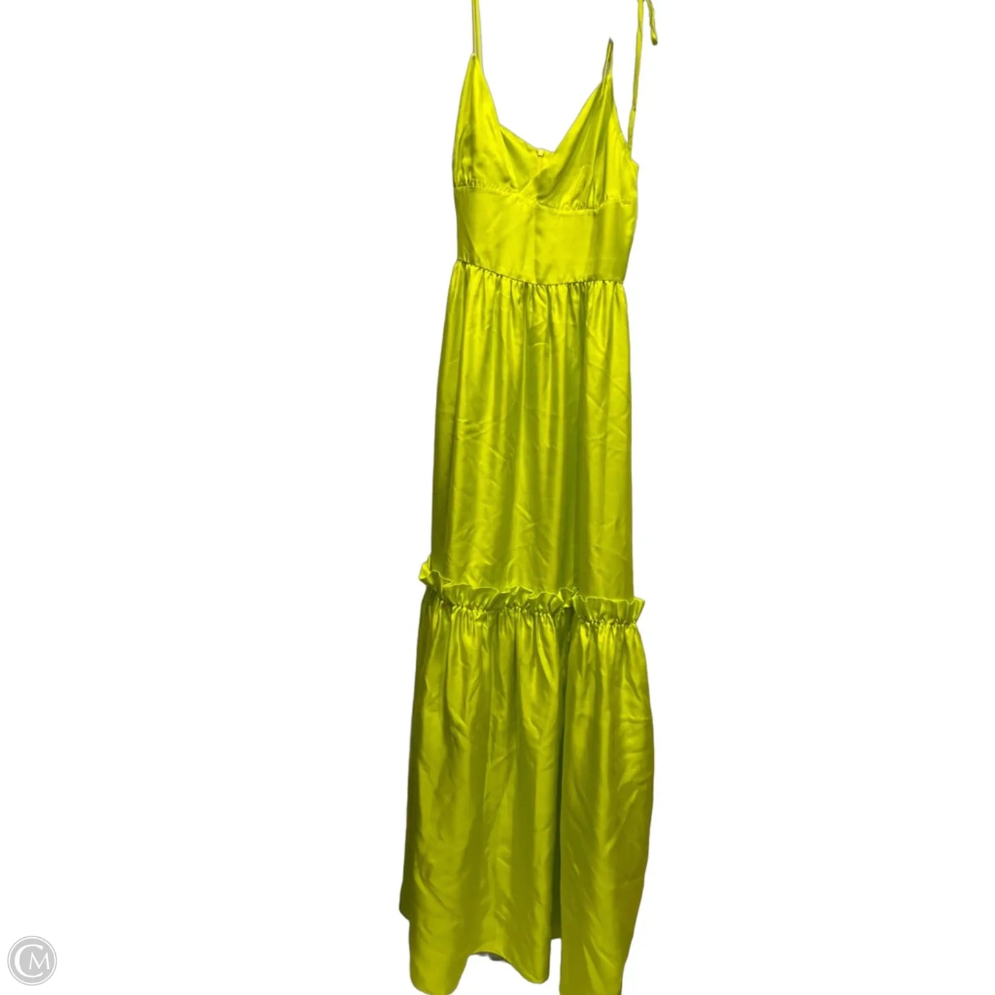 Dress Casual Maxi By Cynthia Rowley In Chartreuse, Size: 4