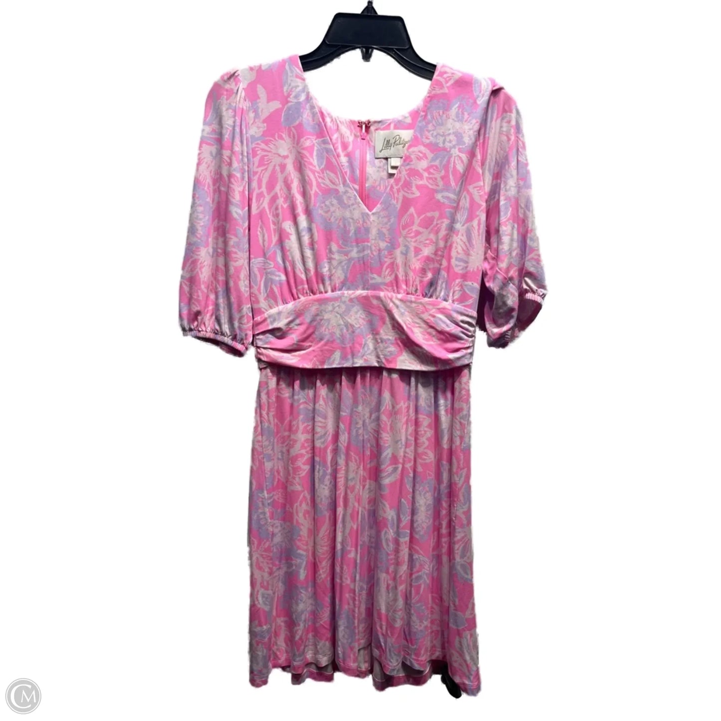 Dress Designer By Lilly Pulitzer In Pink & Purple, Size: S