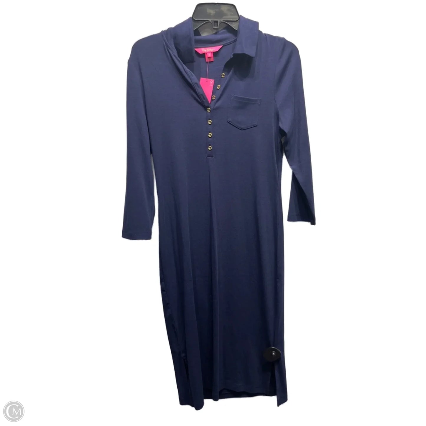 Dress Designer By Lilly Pulitzer In Navy, Size: S