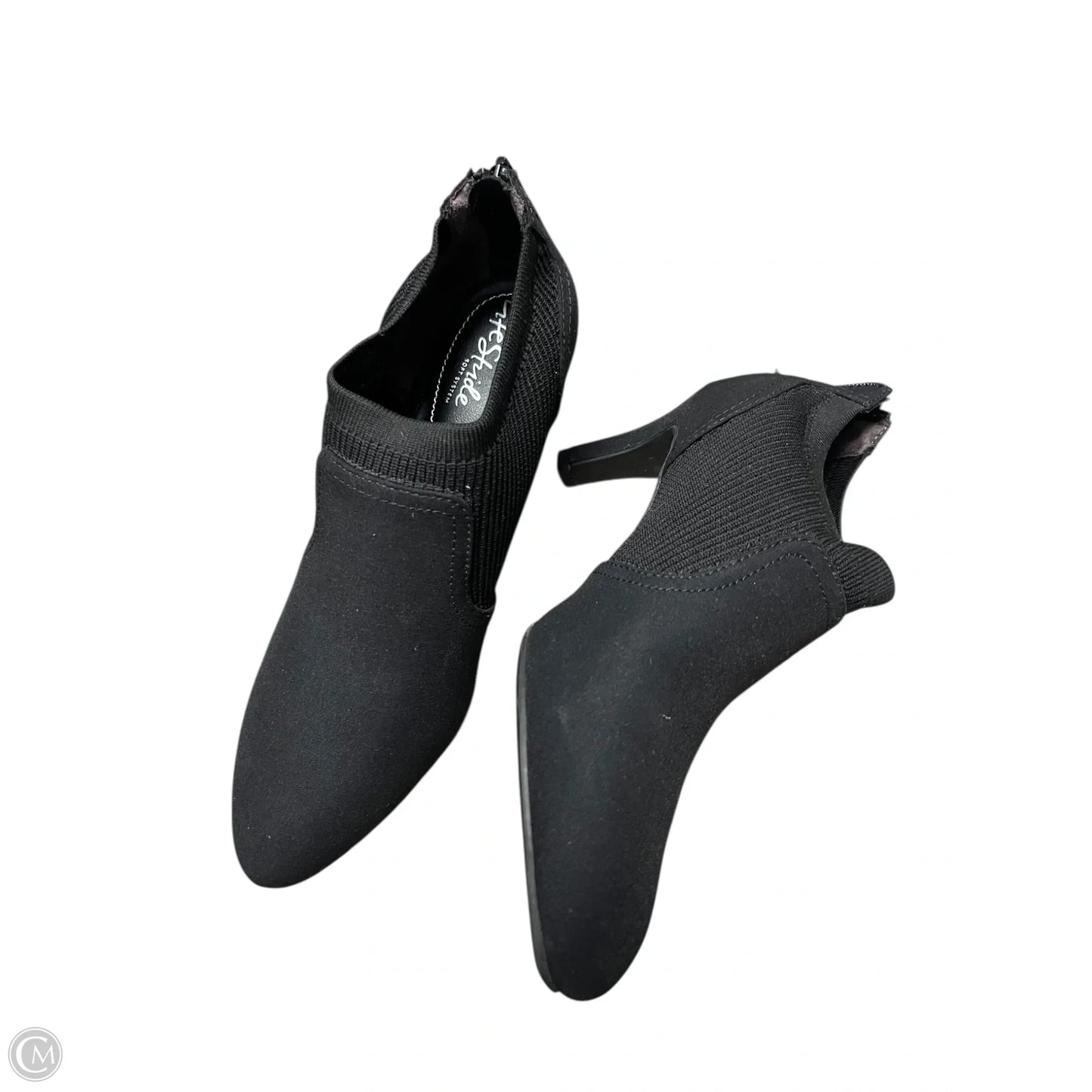 Boots Ankle Heels By Life Stride In Black, Size: 9