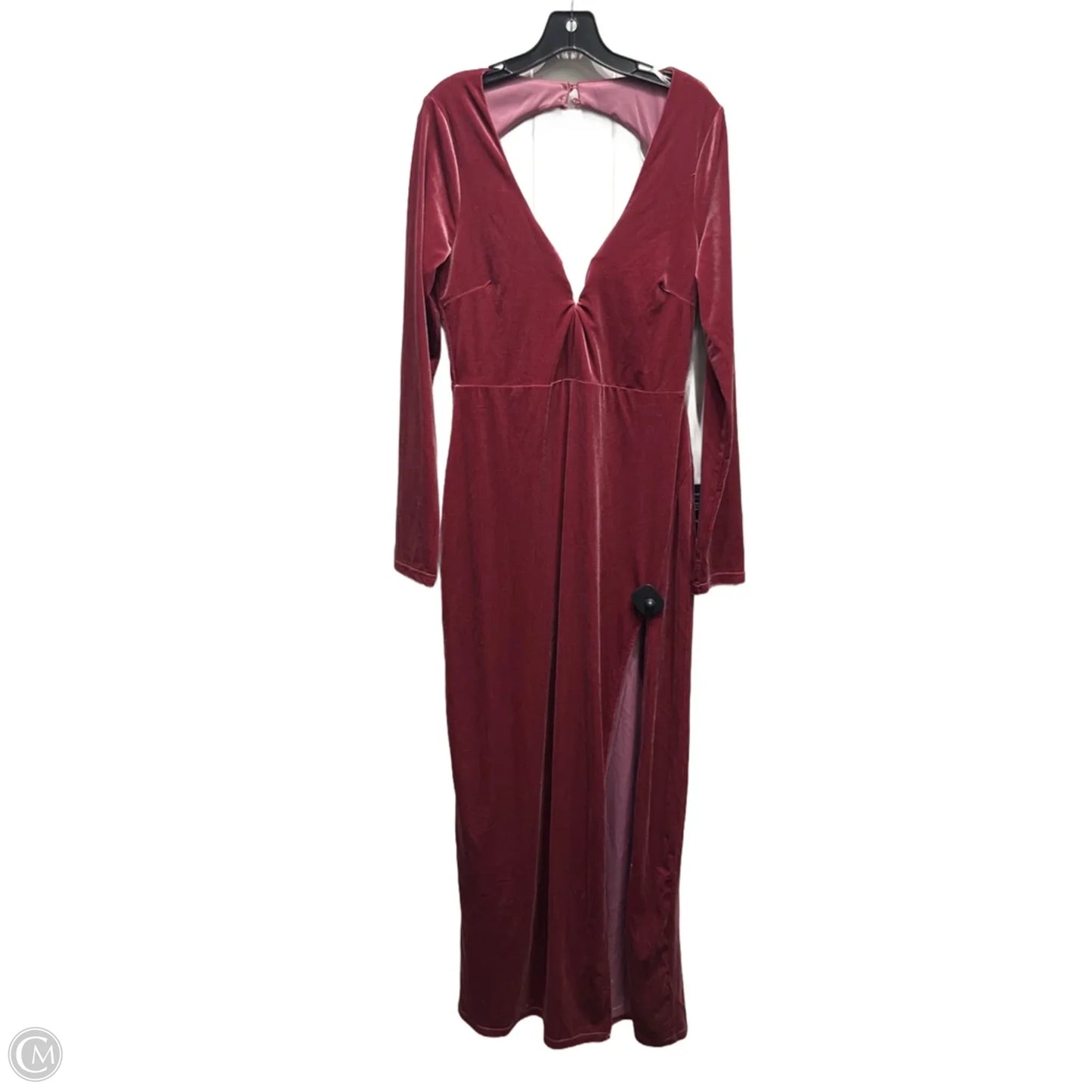 Dress Party Long By Lulus In Purple, Size: Xl