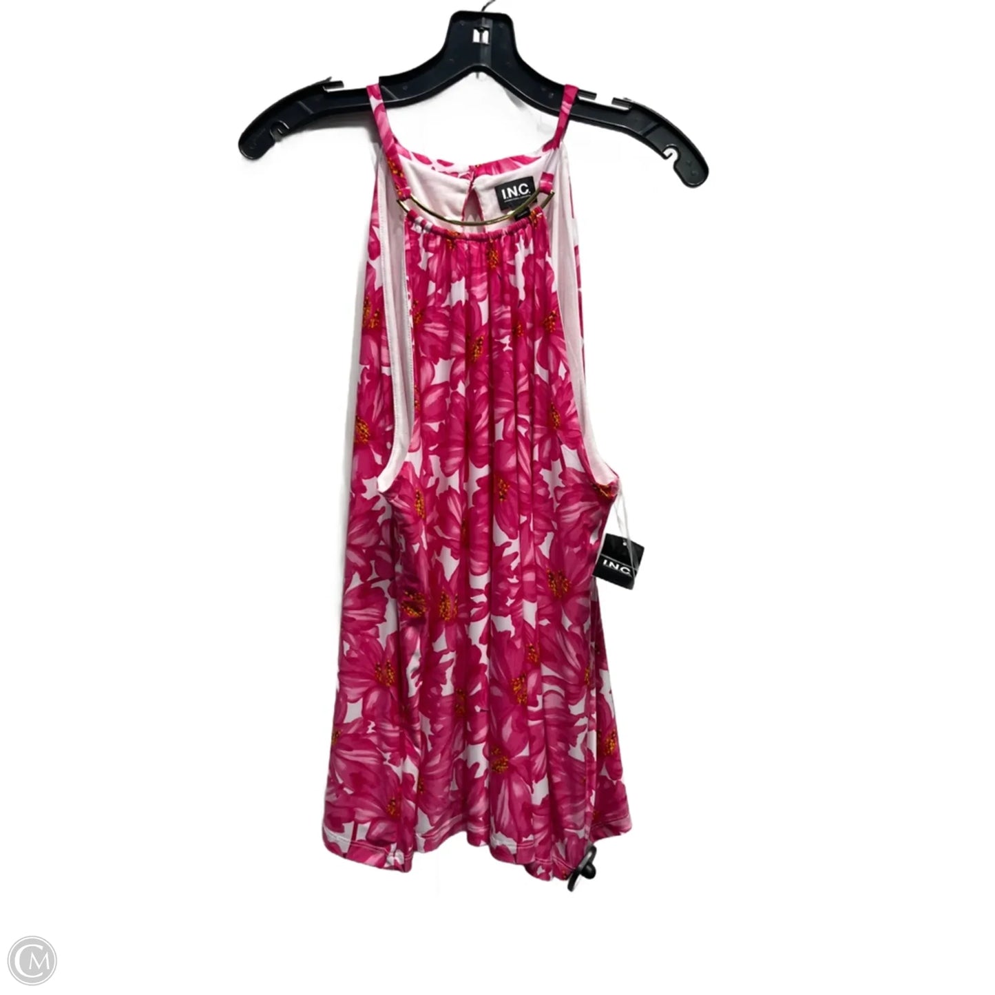 Top Sleeveless By Inc In Pink, Size: Xl