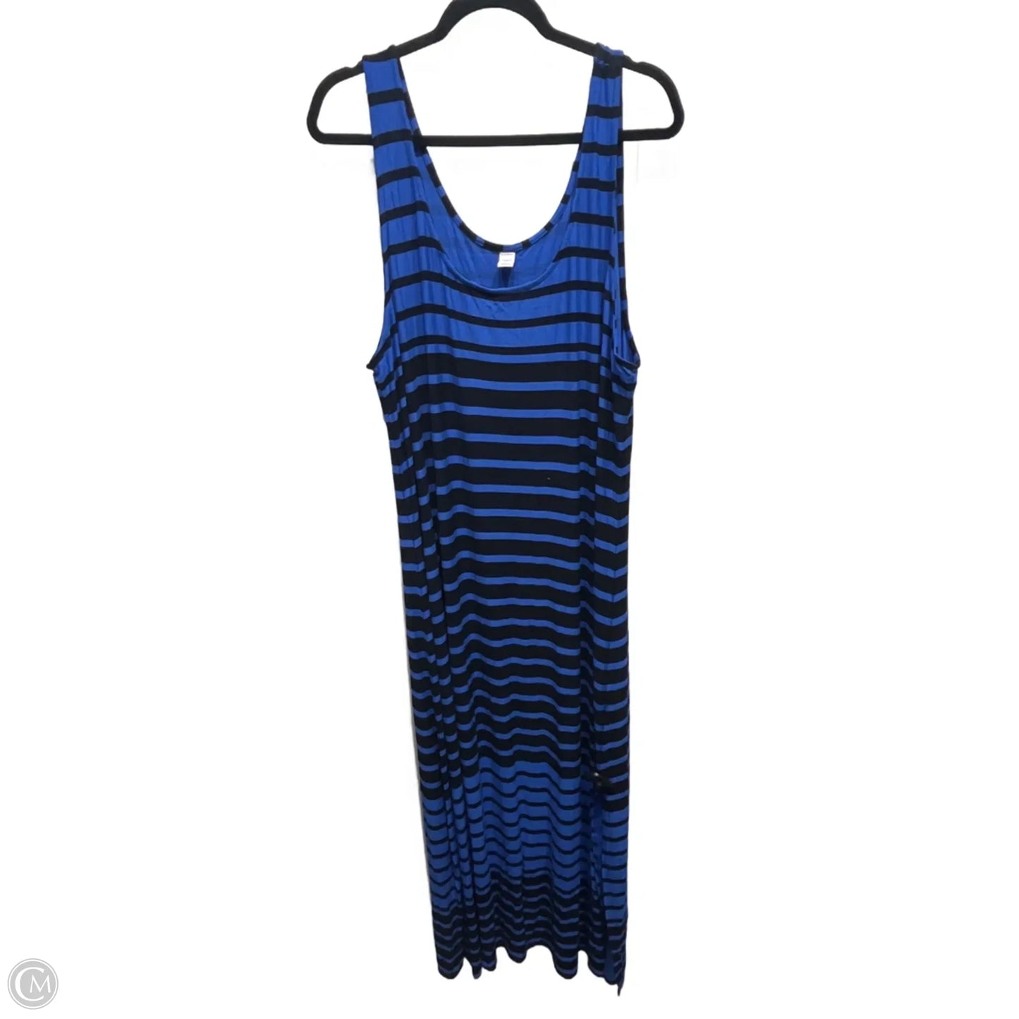 Dress Casual Maxi By Old Navy In Blue, Size: Xxl