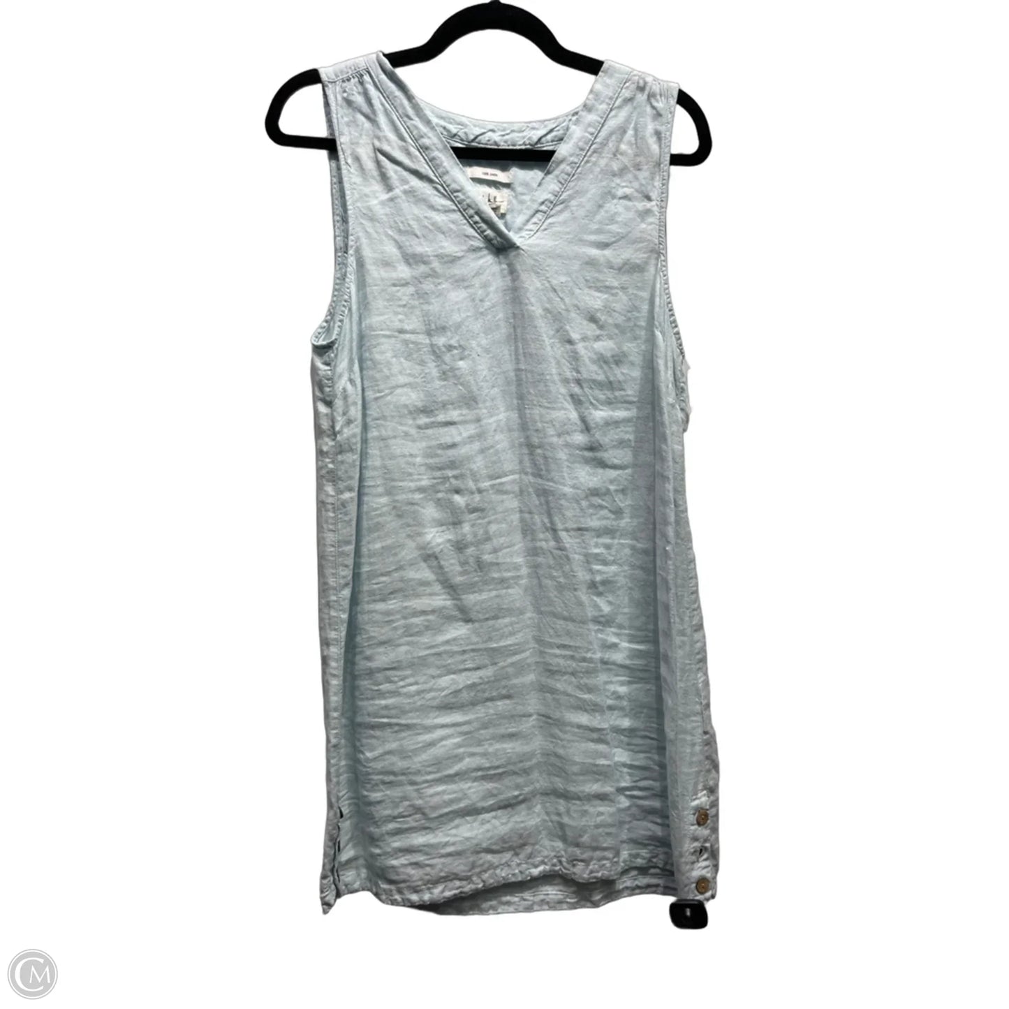 Dress Casual Short By Nicole Miller In Blue, Size: L
