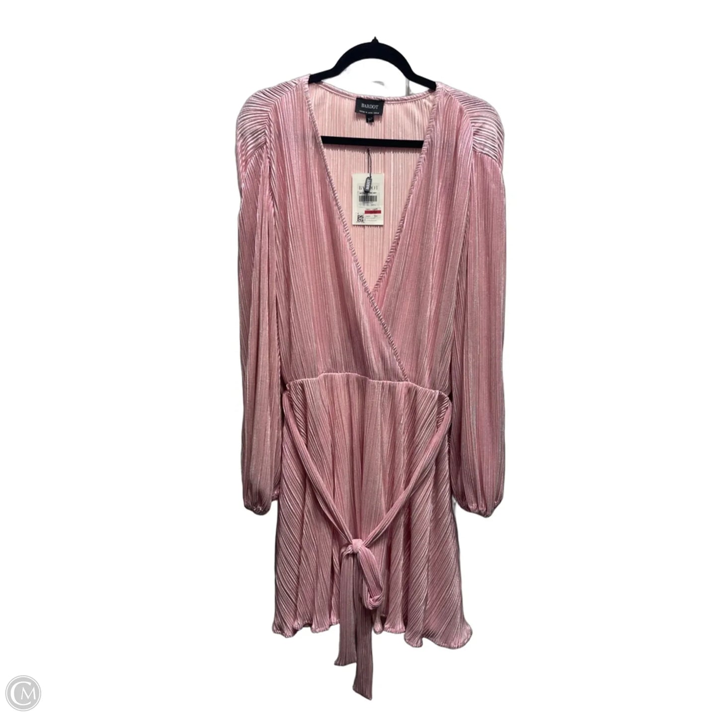 Dress Casual Midi By Bardot In Pink, Size: L