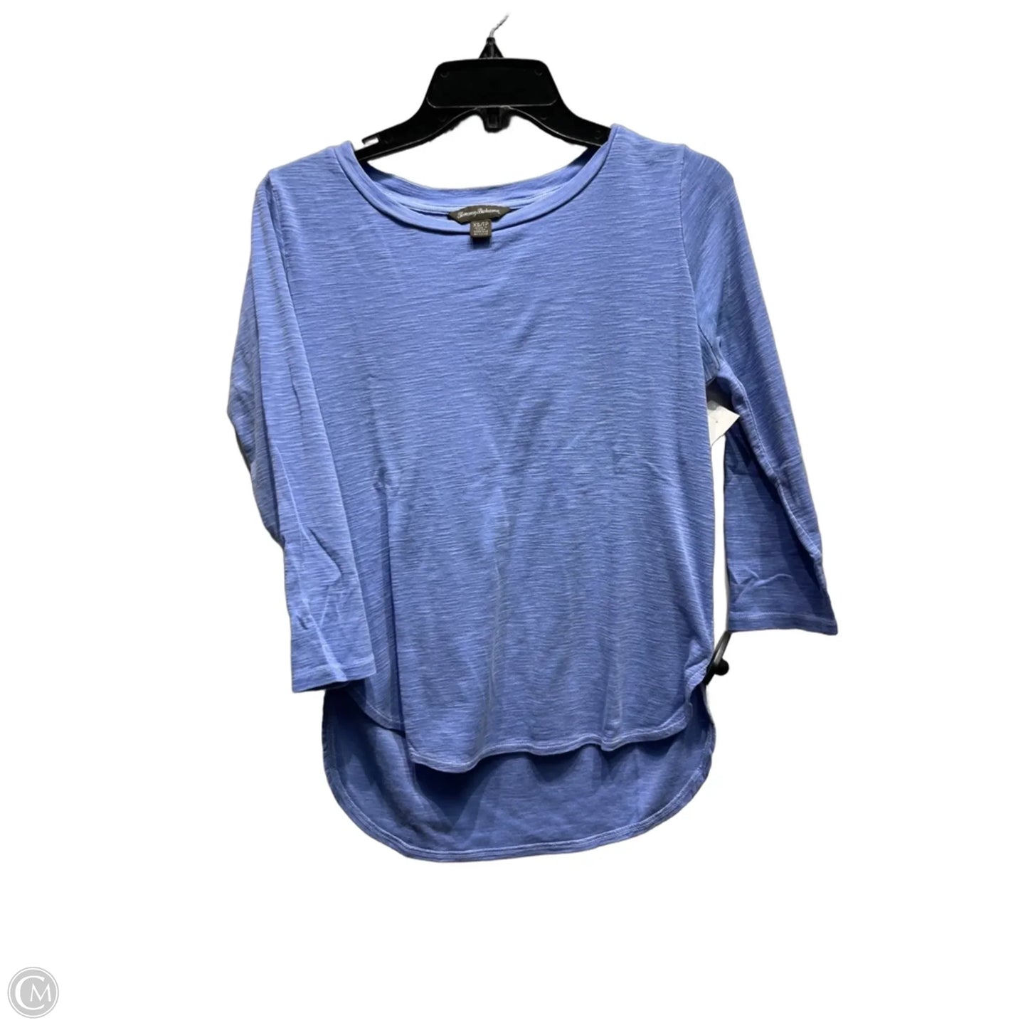 Top Long Sleeve By Tommy Bahama In Blue, Size: Xs