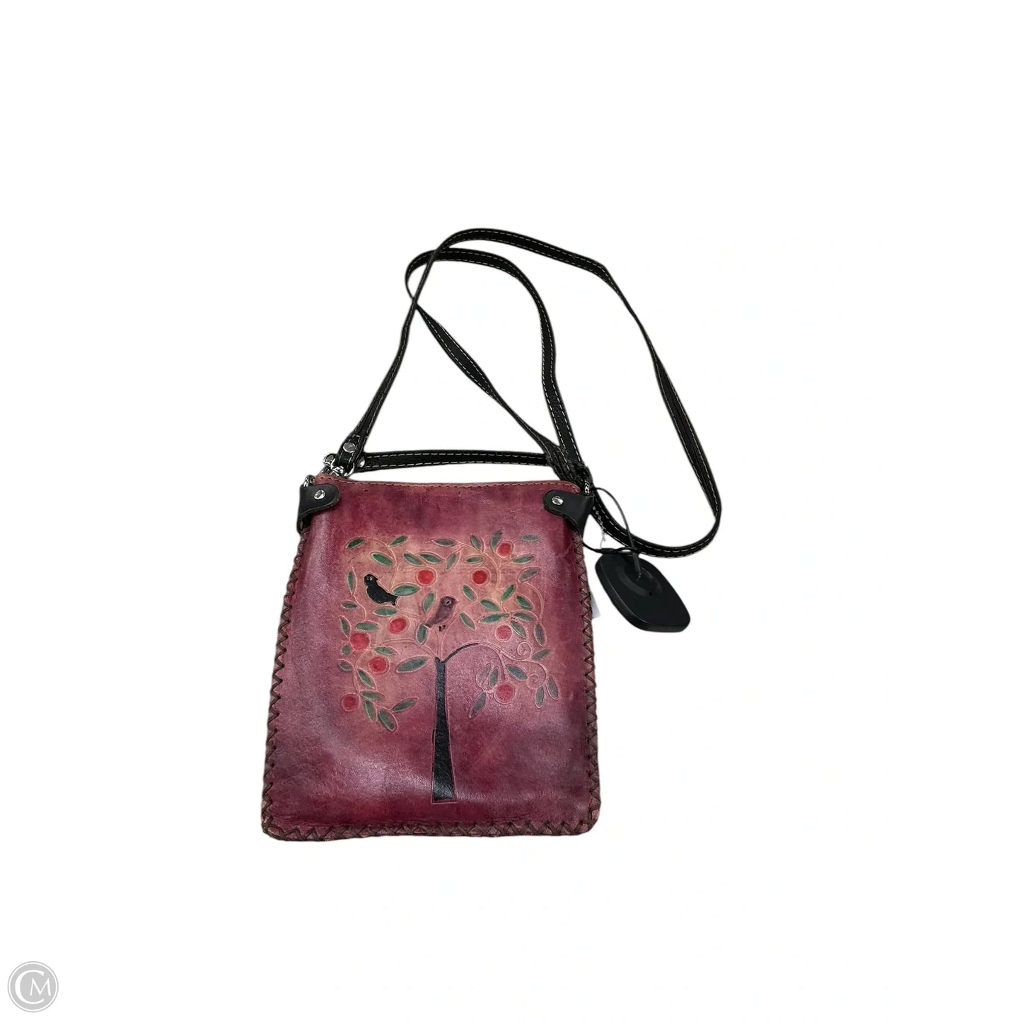 Crossbody Leather By Clothes Mentor, Size: Small
