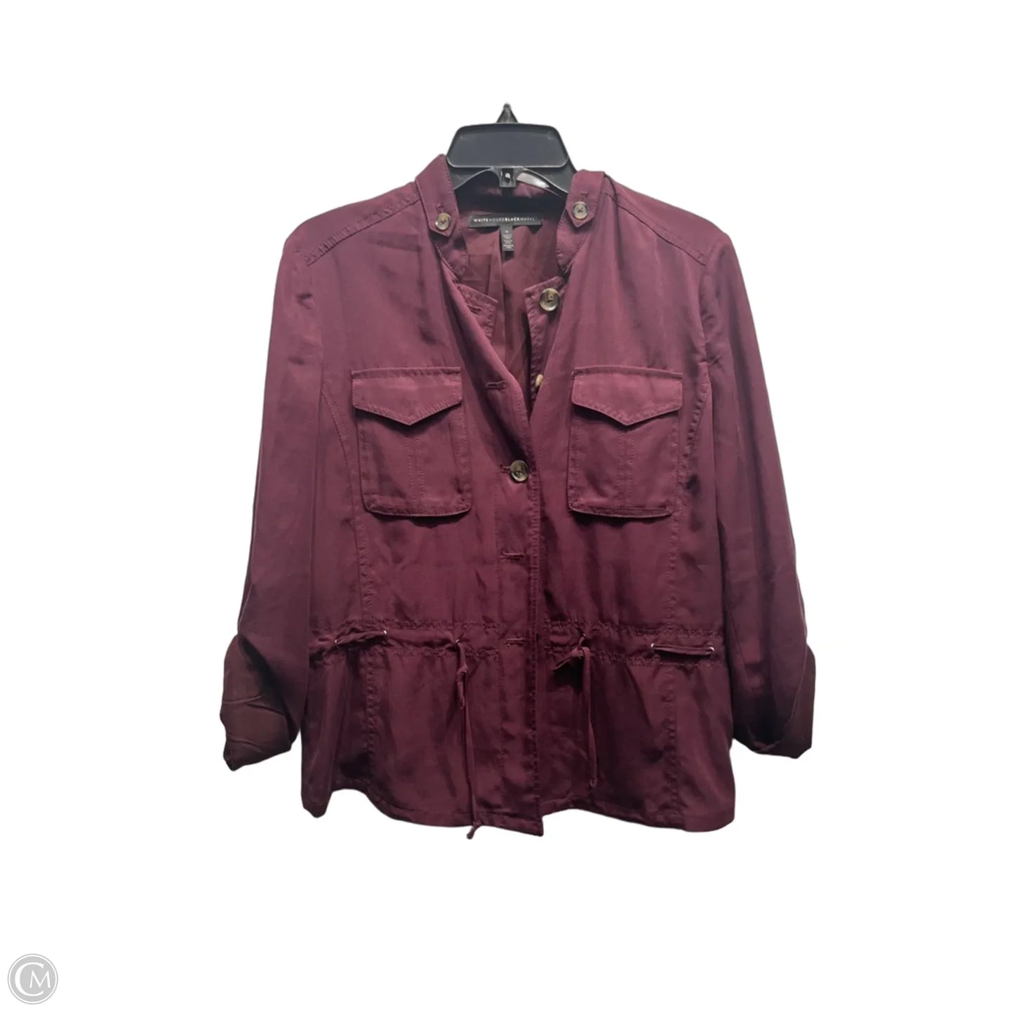 Jacket Other By White House Black Market In Maroon, Size: S