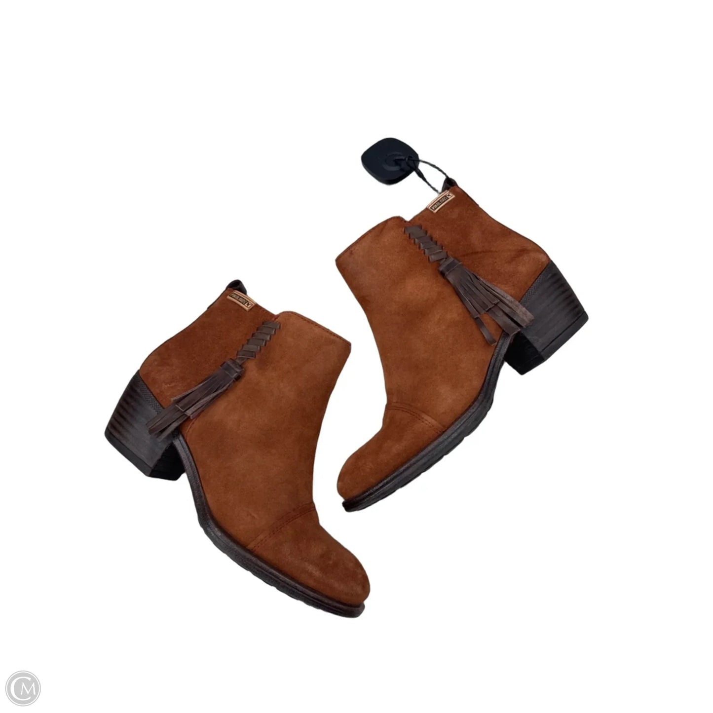 Boots Ankle Heels By Pikolinos In Brown, Size: 7