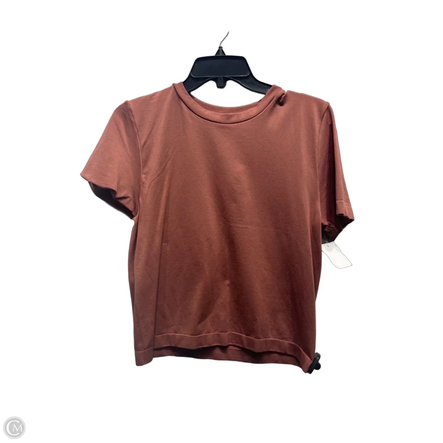 Top Short Sleeve Basic By A New Day In Brown, Size: Xl