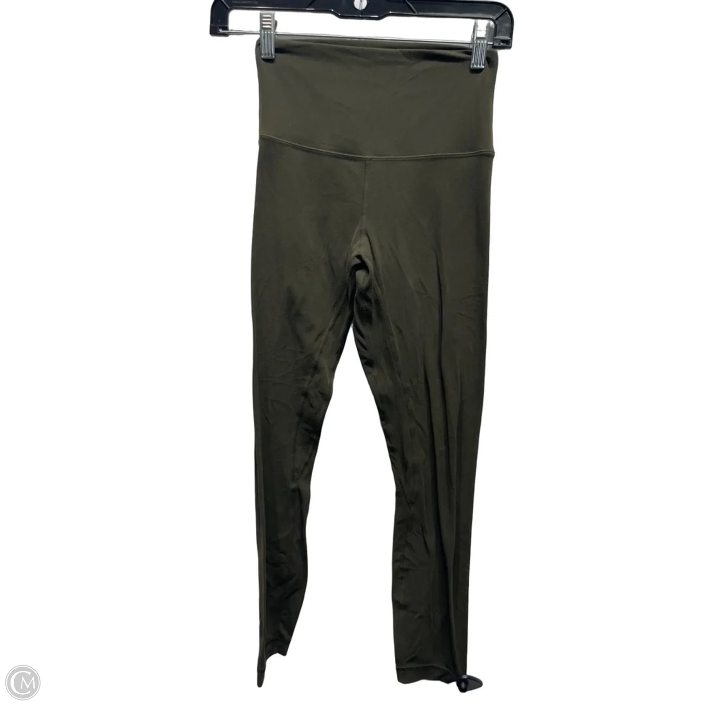 Athletic Leggings By Lululemon In Green, Size: 4