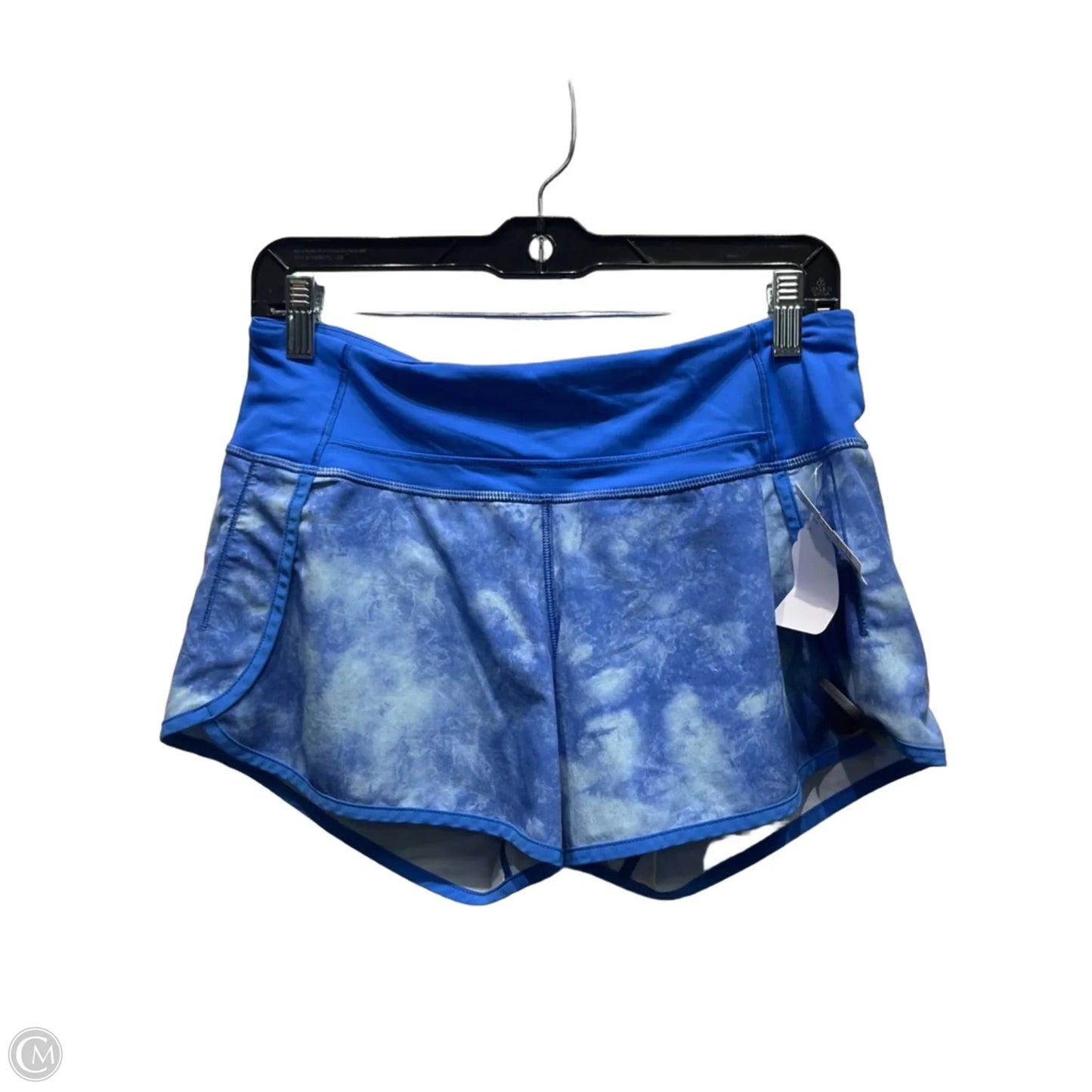Athletic Shorts By Lululemon In Blue, Size: 6