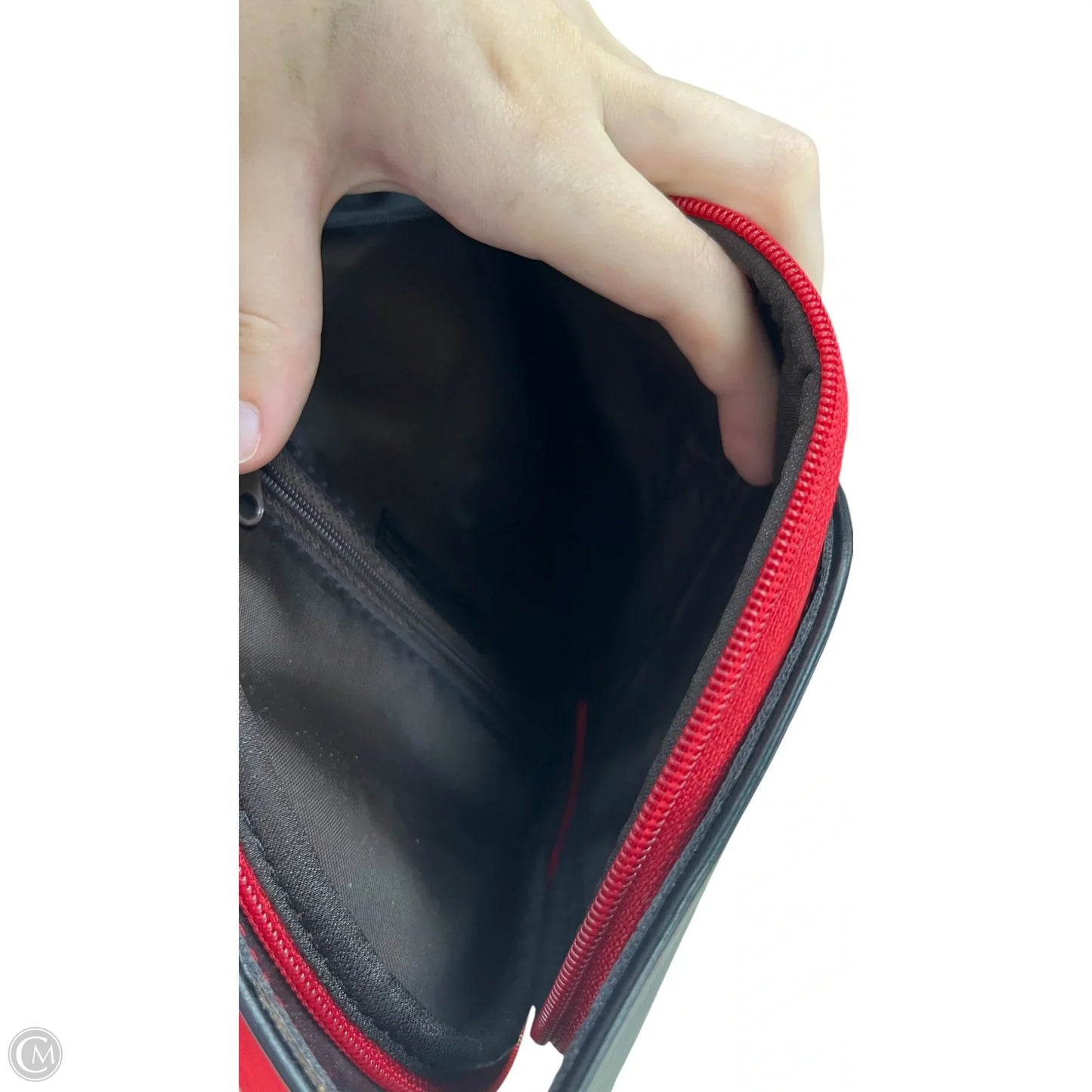 Handbag Leather By Clothes Mentor, Size: Medium