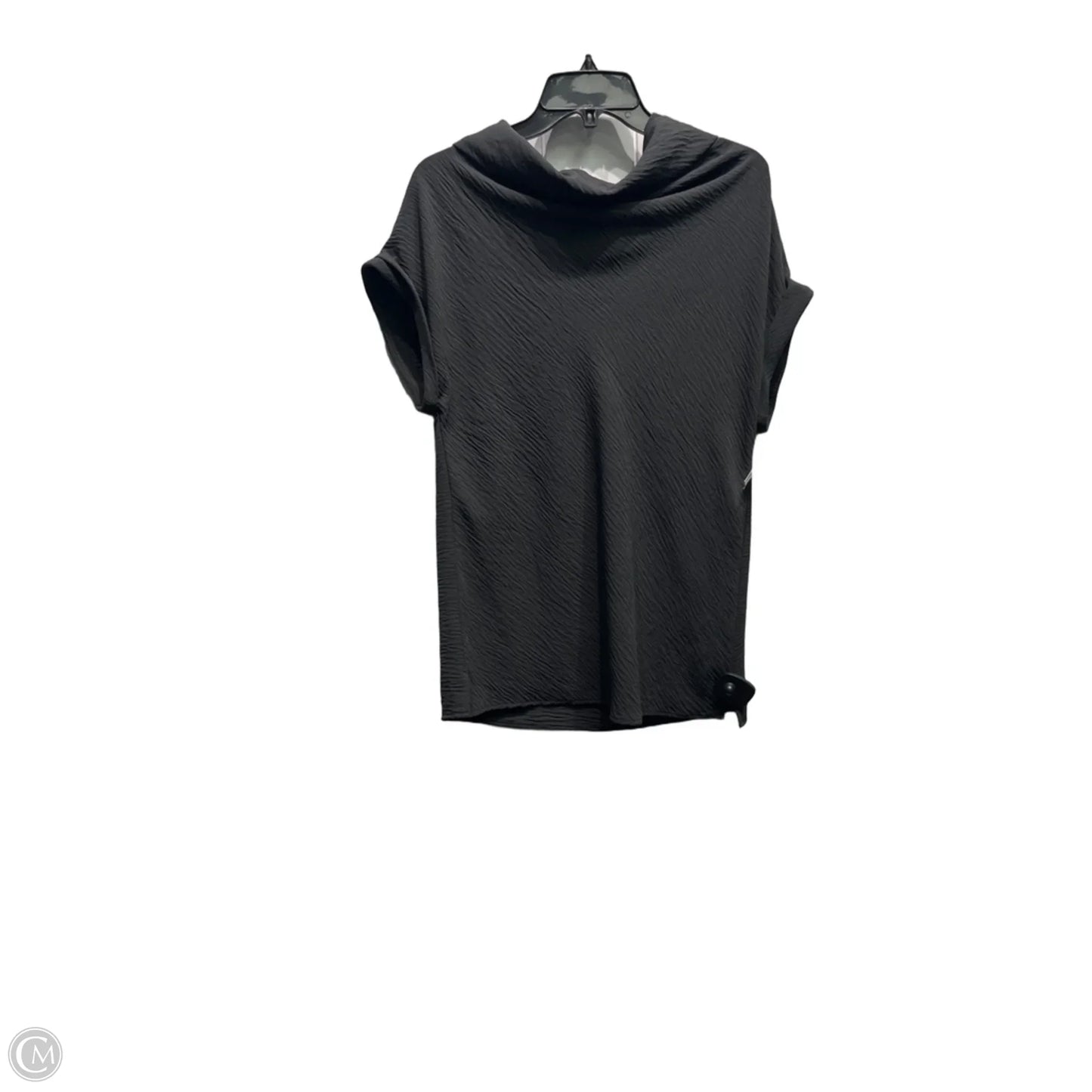 Top Short Sleeve By Calvin Klein In Grey, Size: M