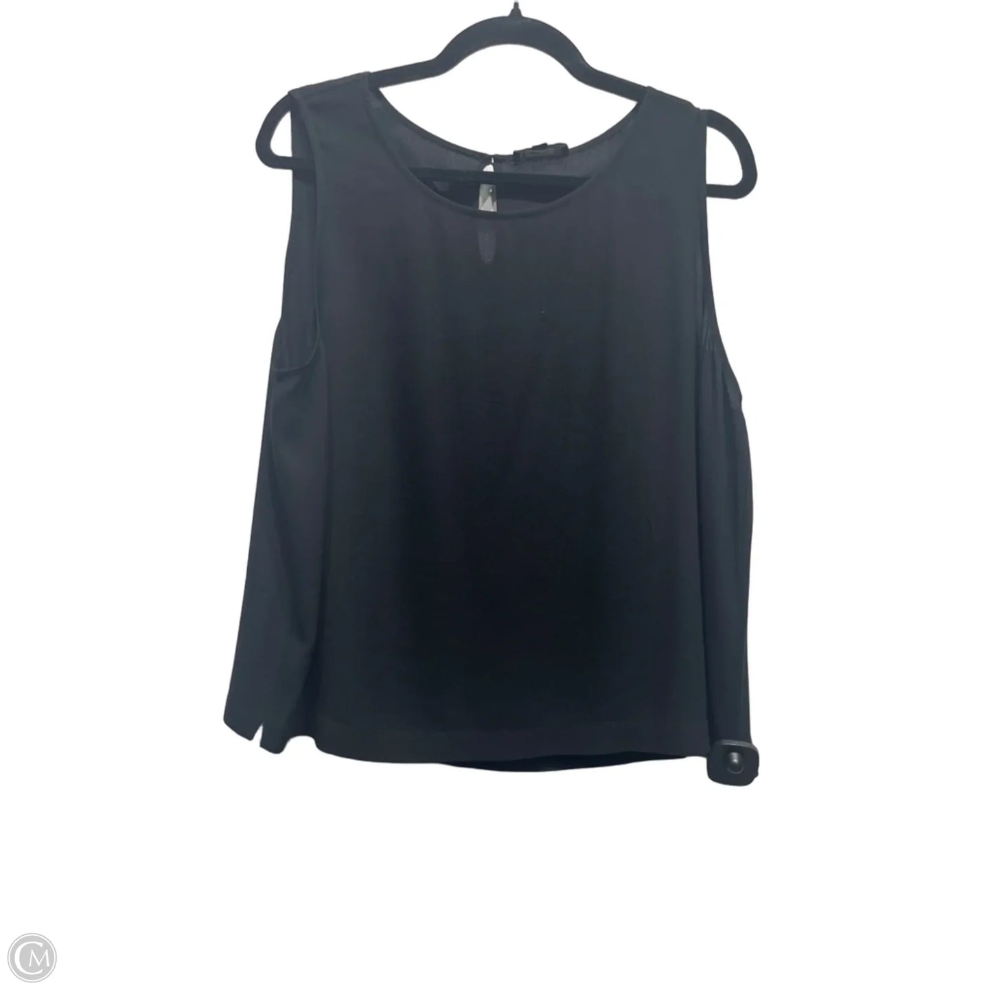 Top Sleeveless By Eileen Fisher In Black, Size: M