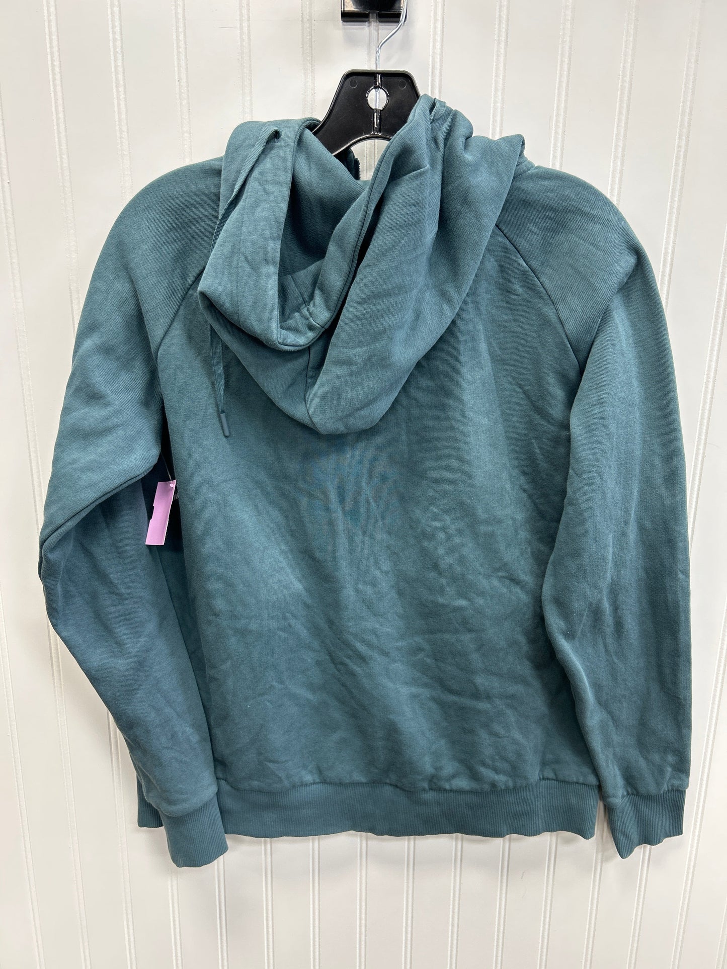 Athletic Sweatshirt Hoodie By Gym Shark In Teal, Size:S