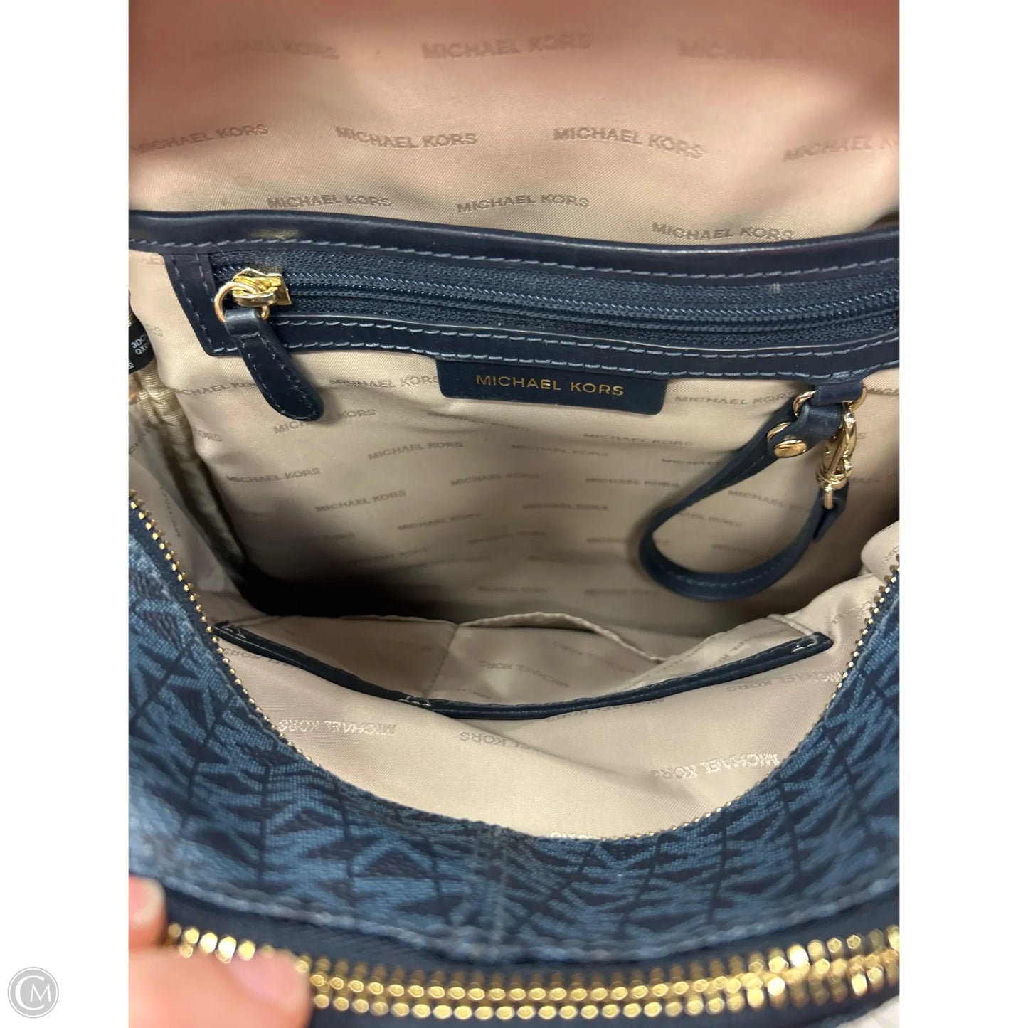 Backpack Designer By Michael Kors, Size: Large