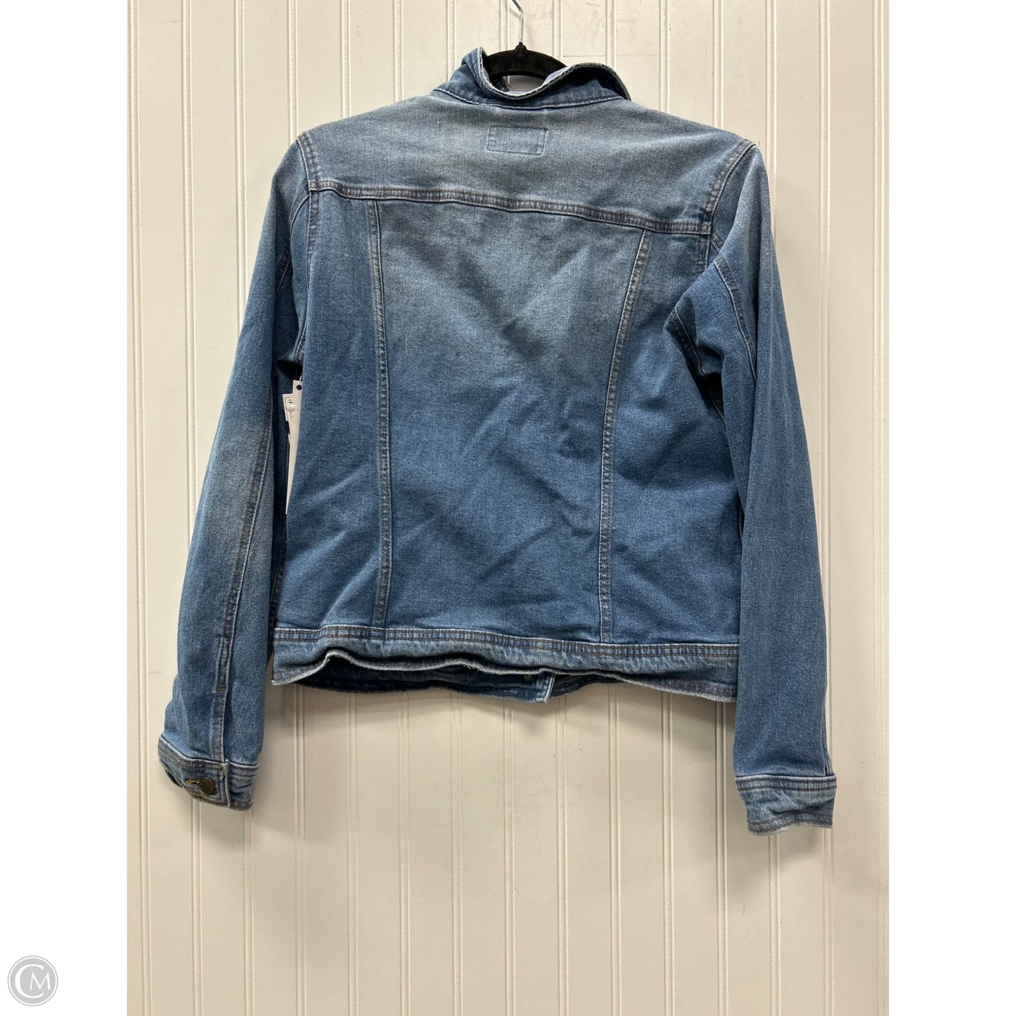 Jacket Denim By Universal Thread In Blue Denim, Size: M