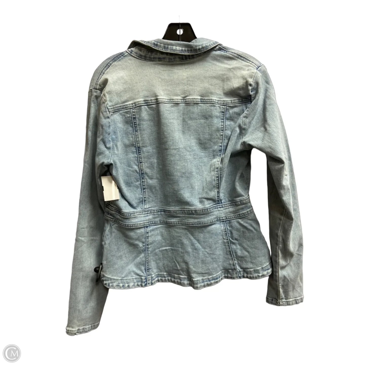 Jacket Denim By Clothes Mentor In Blue Denim, Size: S