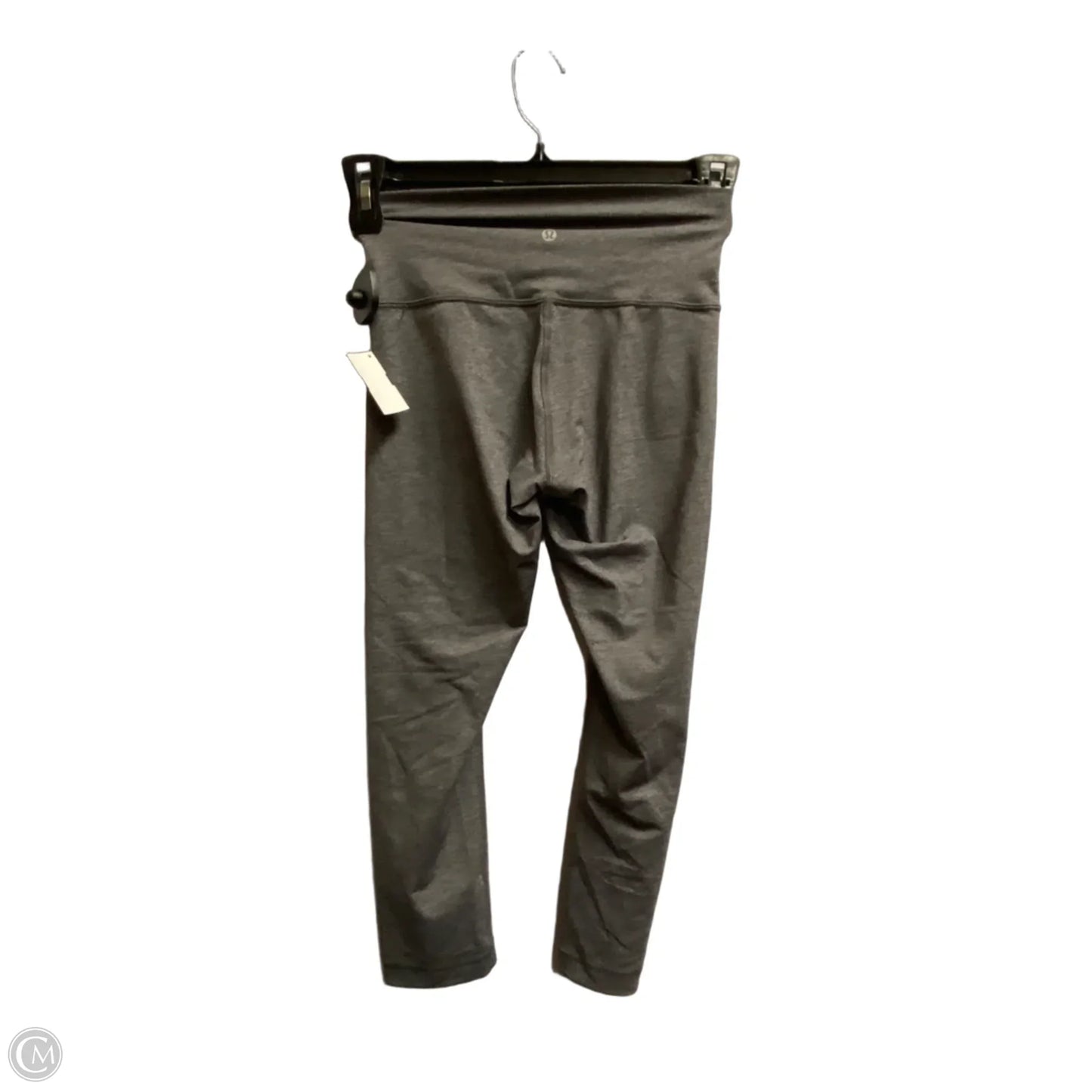Athletic Leggings Capris By Lululemon In Grey, Size: 6