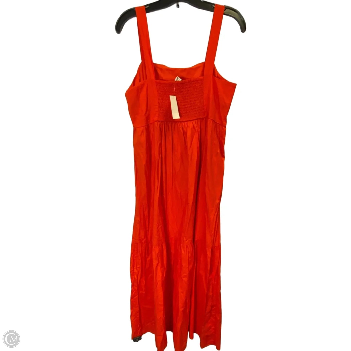 Dress Casual Midi By Loft In Orange, Size: S