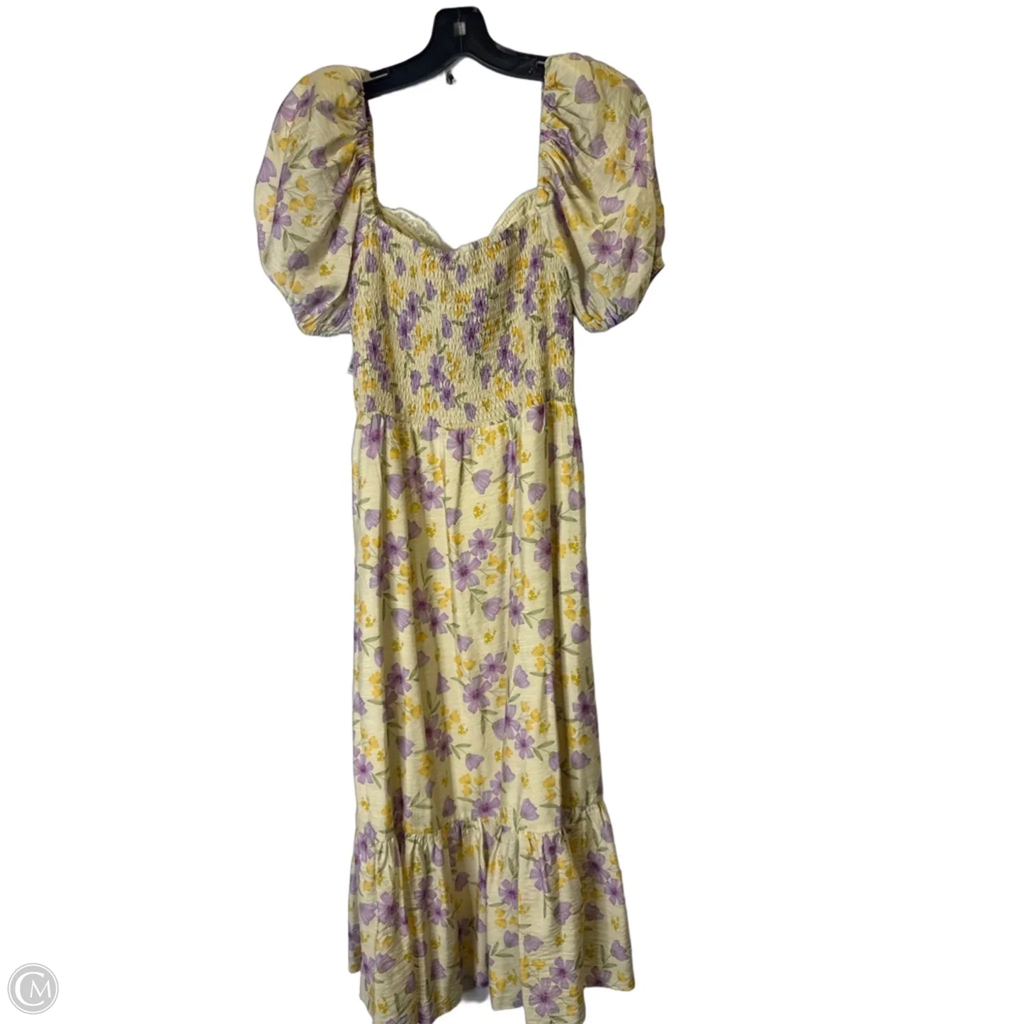 Dress Casual Midi By Astr The Label In Cream, Size: M