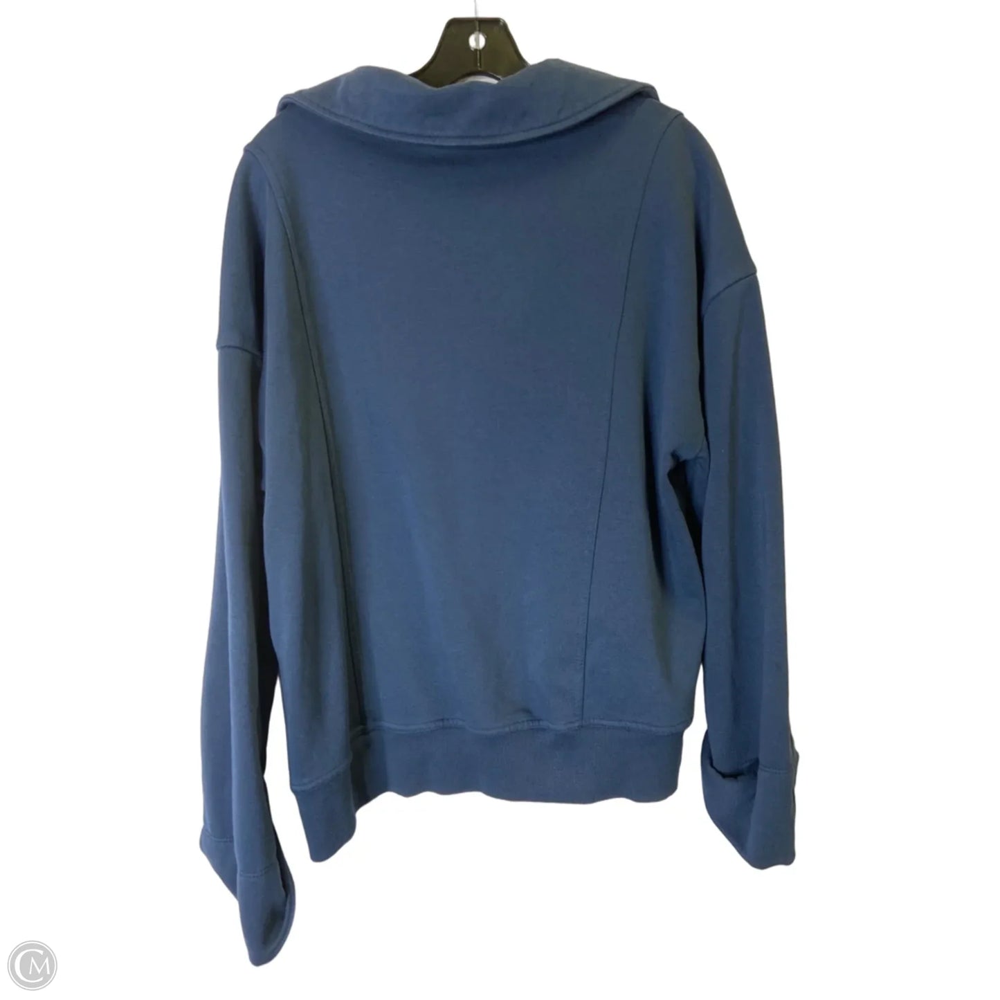 Sweatshirt Collar By Pilcro In Navy, Size: Xs
