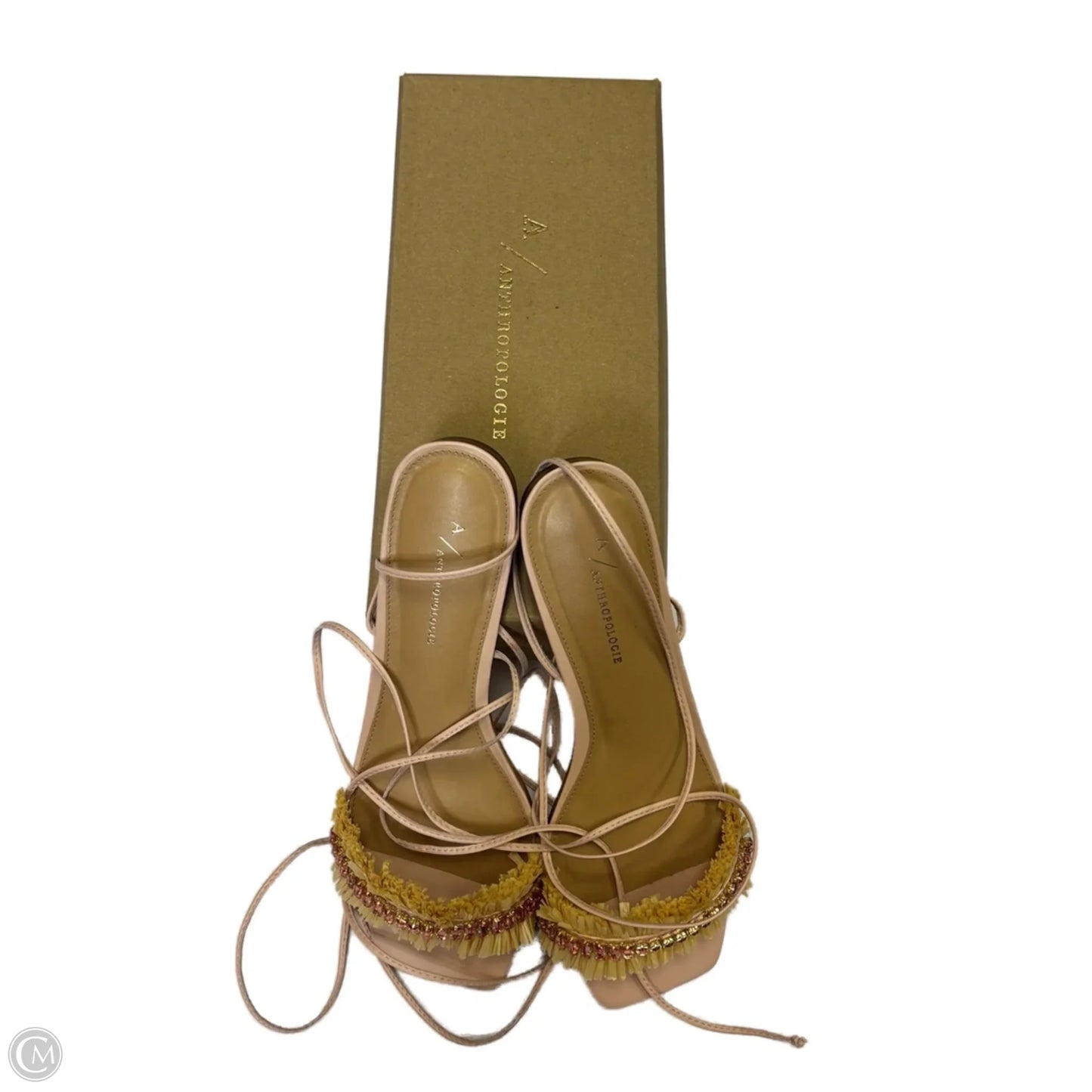 Sandals Flats By Anthropologie In Pink, Size: 11