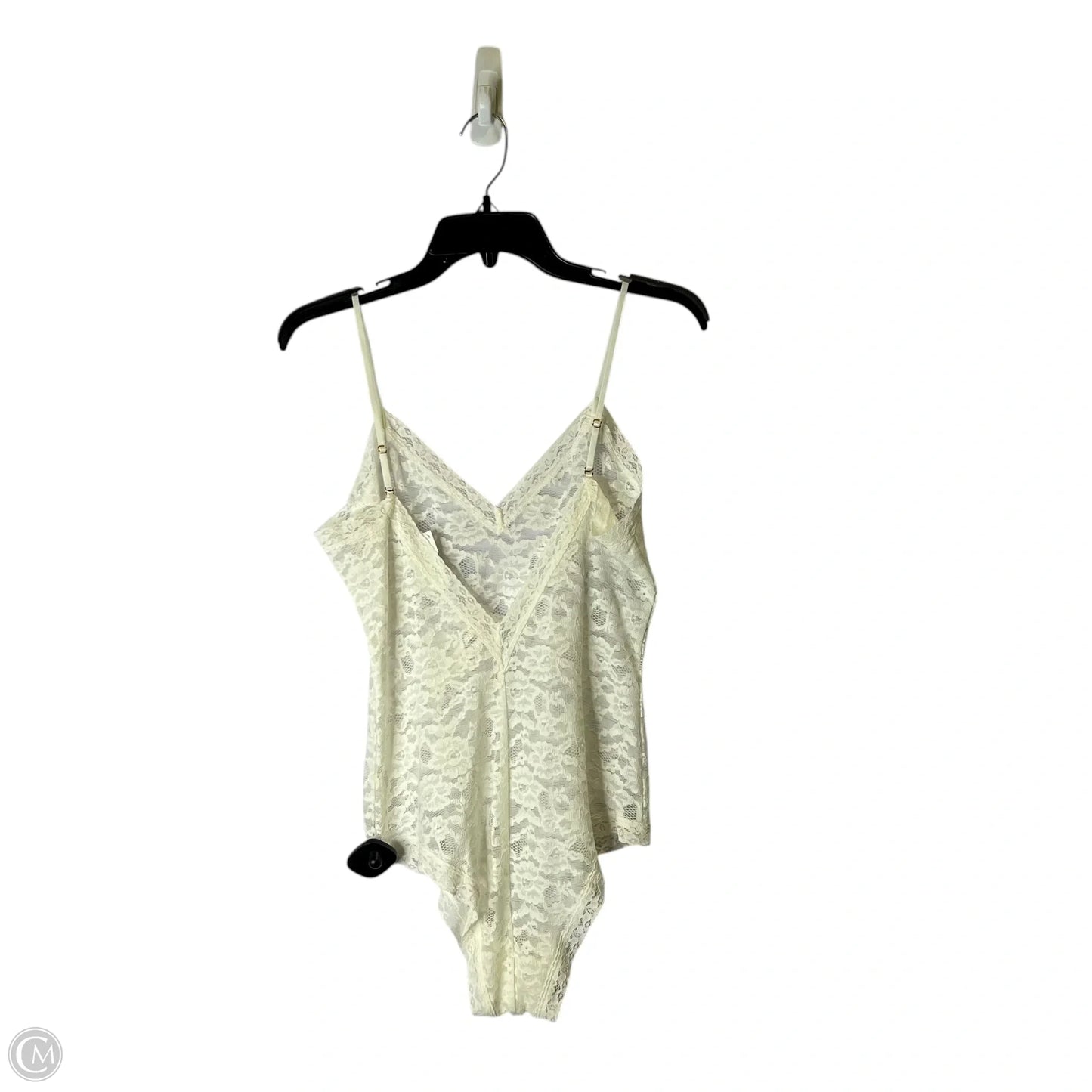 Bodysuit By Anthropologie In White, Size: L