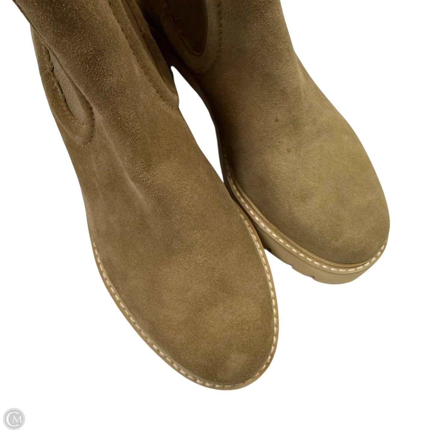 Boots Ankle Heels By Dolce Vita In Cream, Size: 8