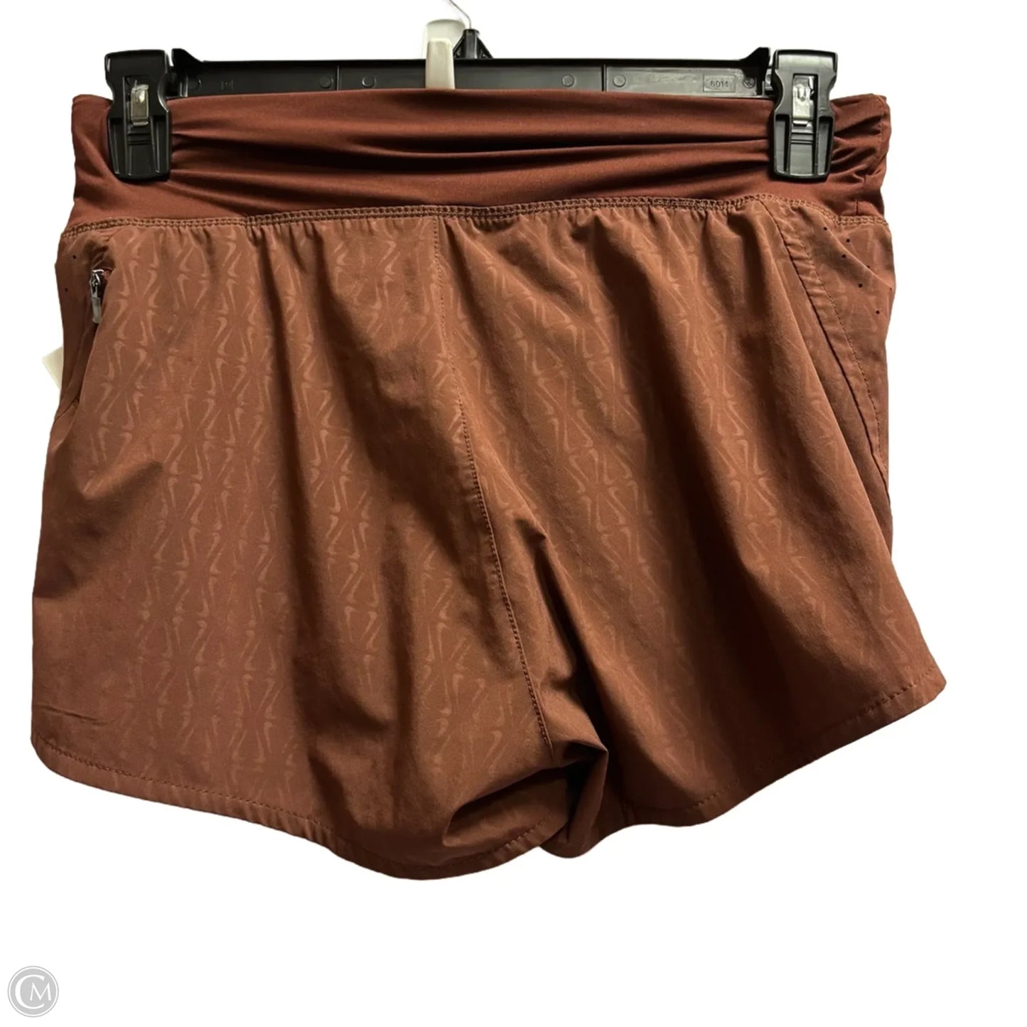 Athletic Shorts By Nike Apparel In Brown, Size: M