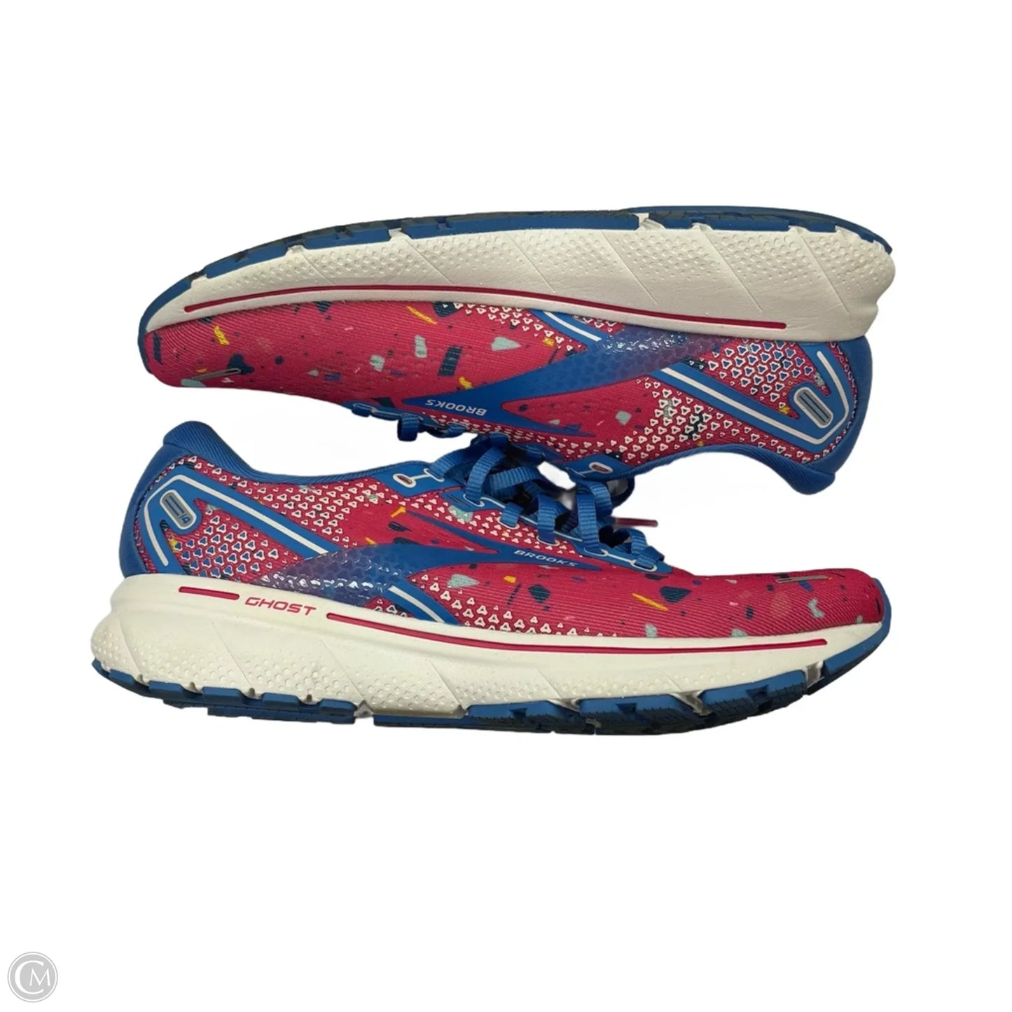 Shoes Athletic By Brooks In Blue & Pink, Size: 9.5