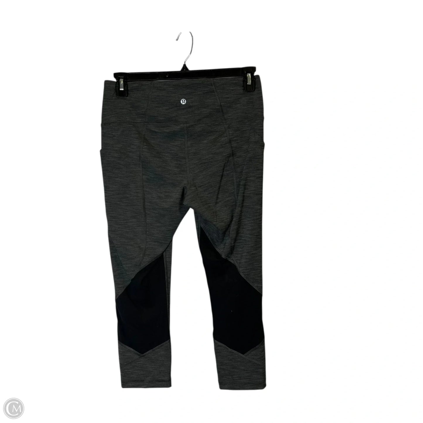 Athletic Leggings Capris By Lululemon In Grey, Size: 10