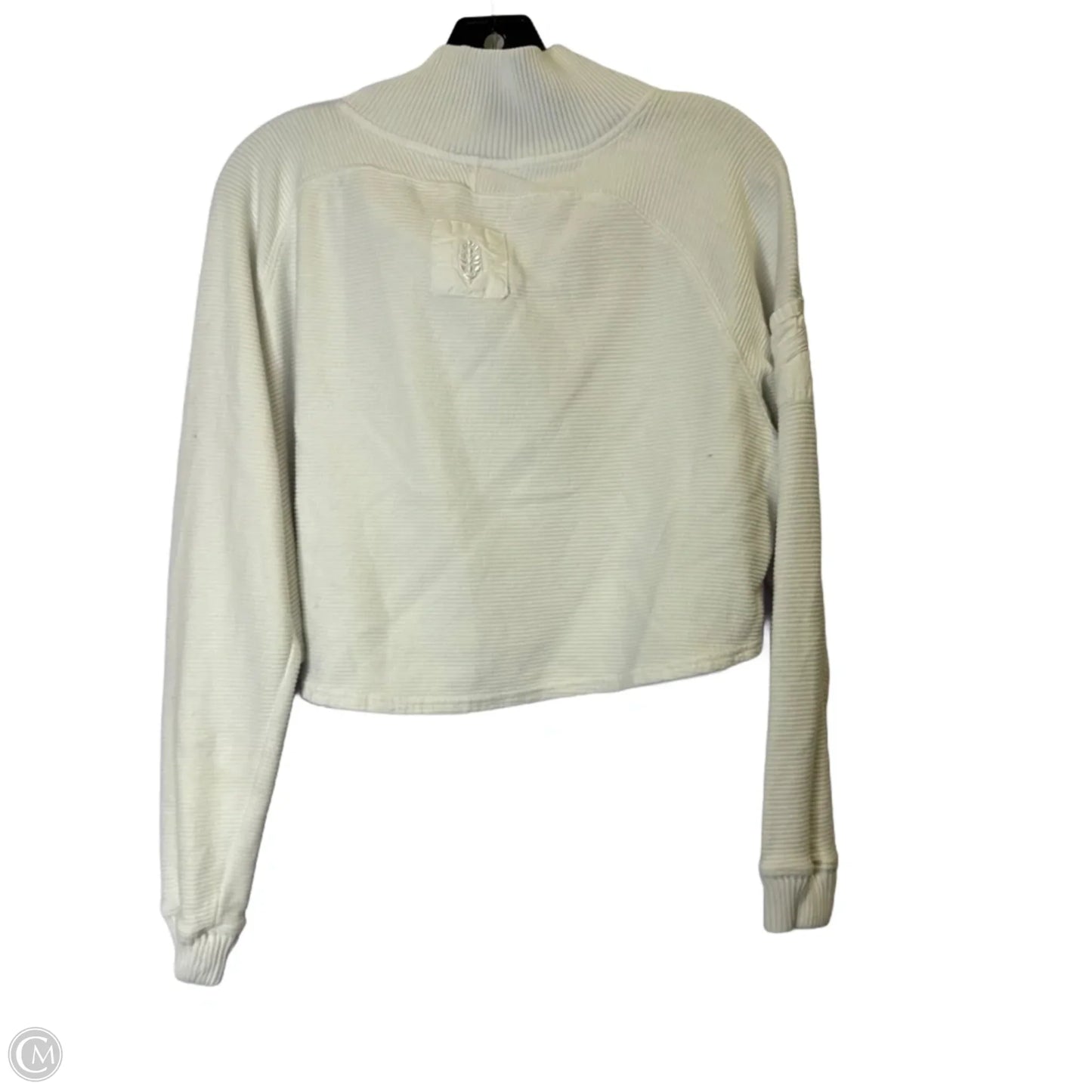 Athletic Sweatshirt Collar By Free People In White, Size: M