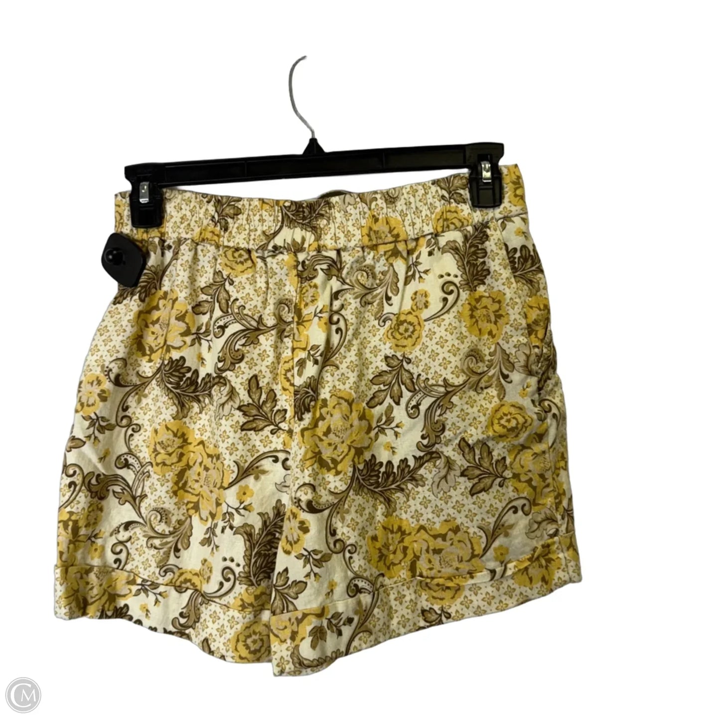 Shorts By Maison Damelie In Yellow, Size: 8