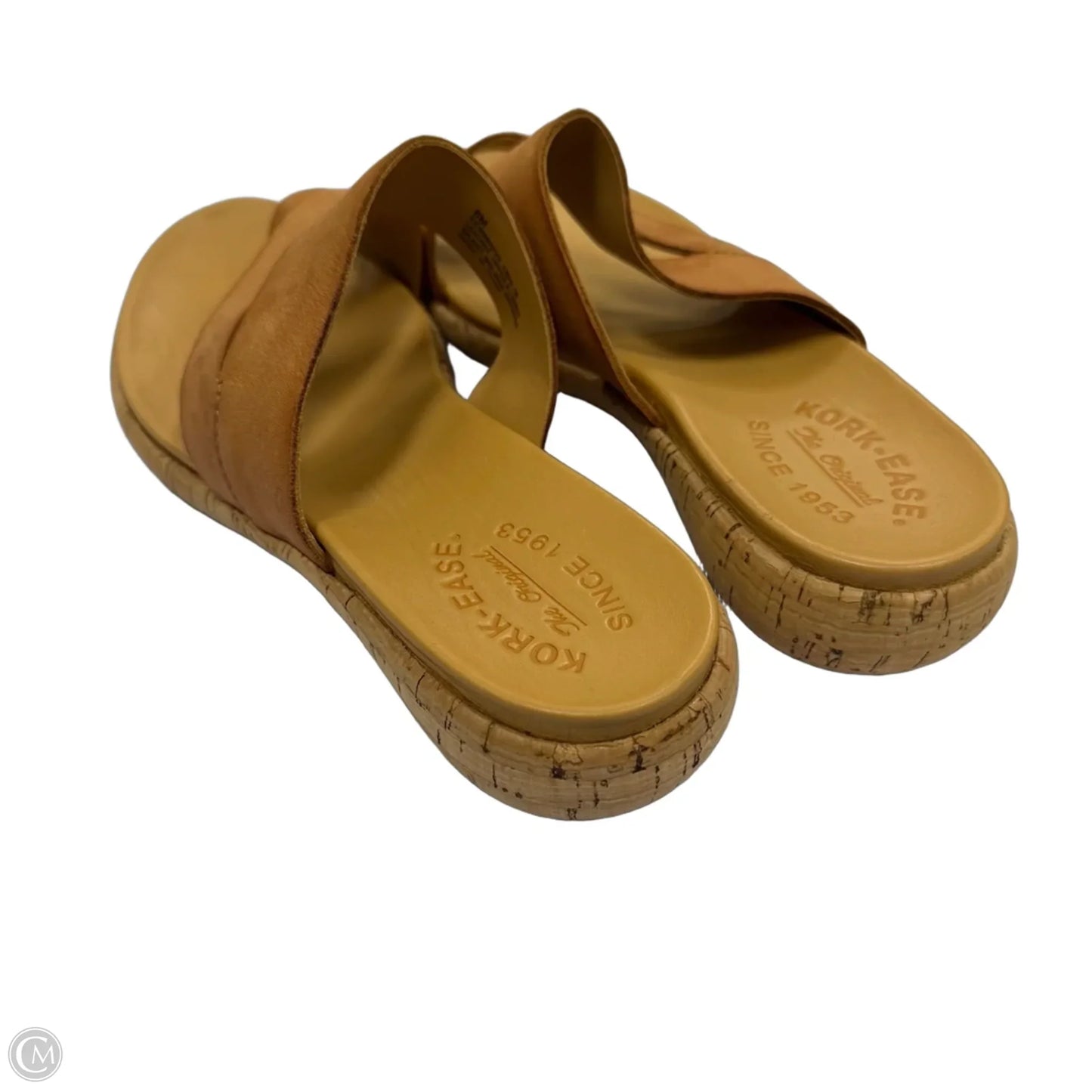 Sandals Flats By Kork Ease In Tan, Size: 8