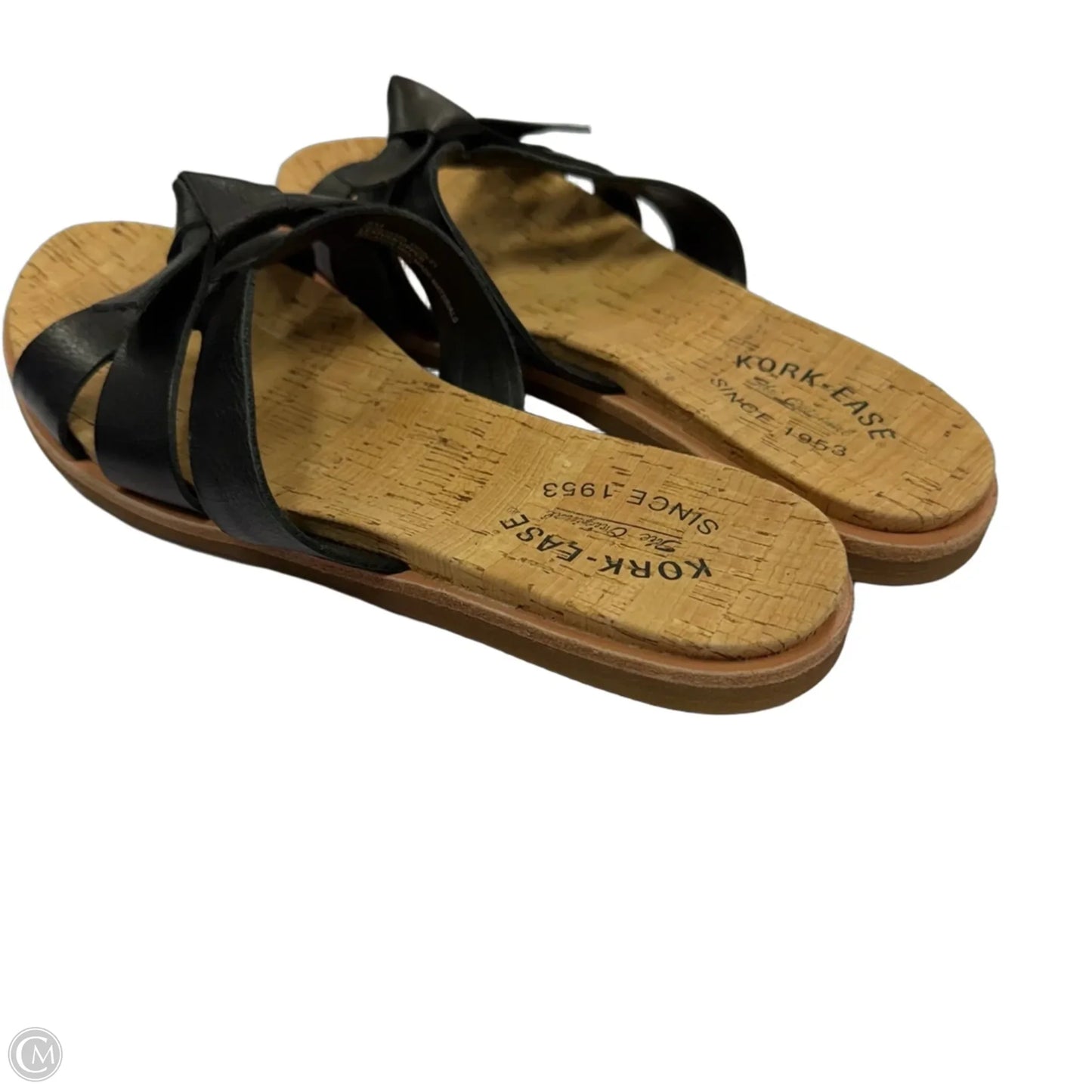 Sandals Flats By Kork Ease In Black, Size: 8