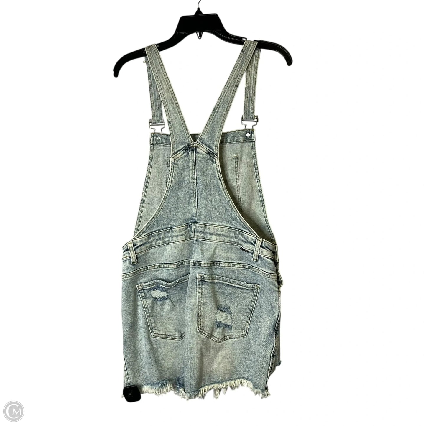 Overalls By Clothes Mentor In Blue, Size: Xl