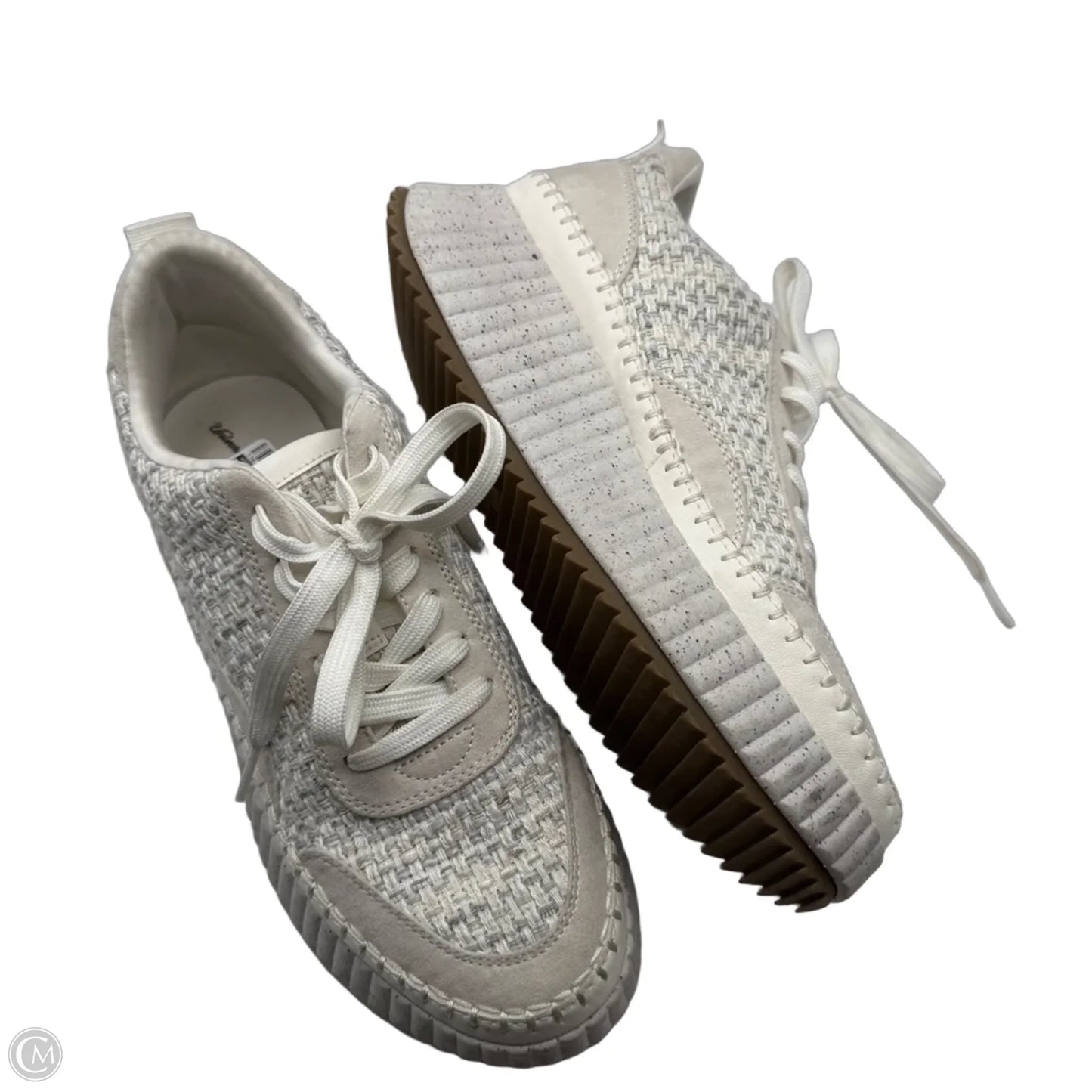 Shoes Sneakers By Universal Thread In Cream, Size: 9.5