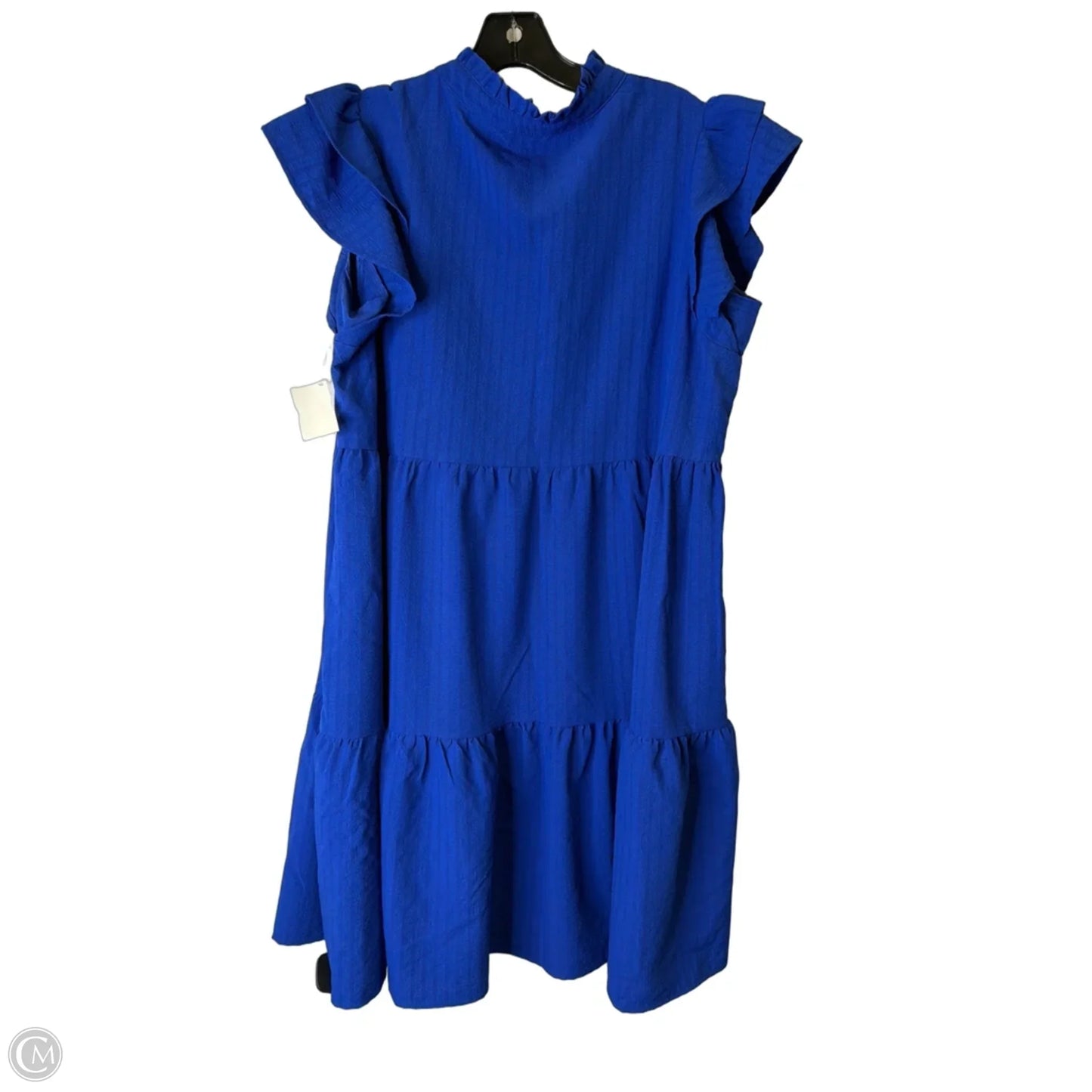 Dress Casual Short By Clothes Mentor In Blue, Size: L