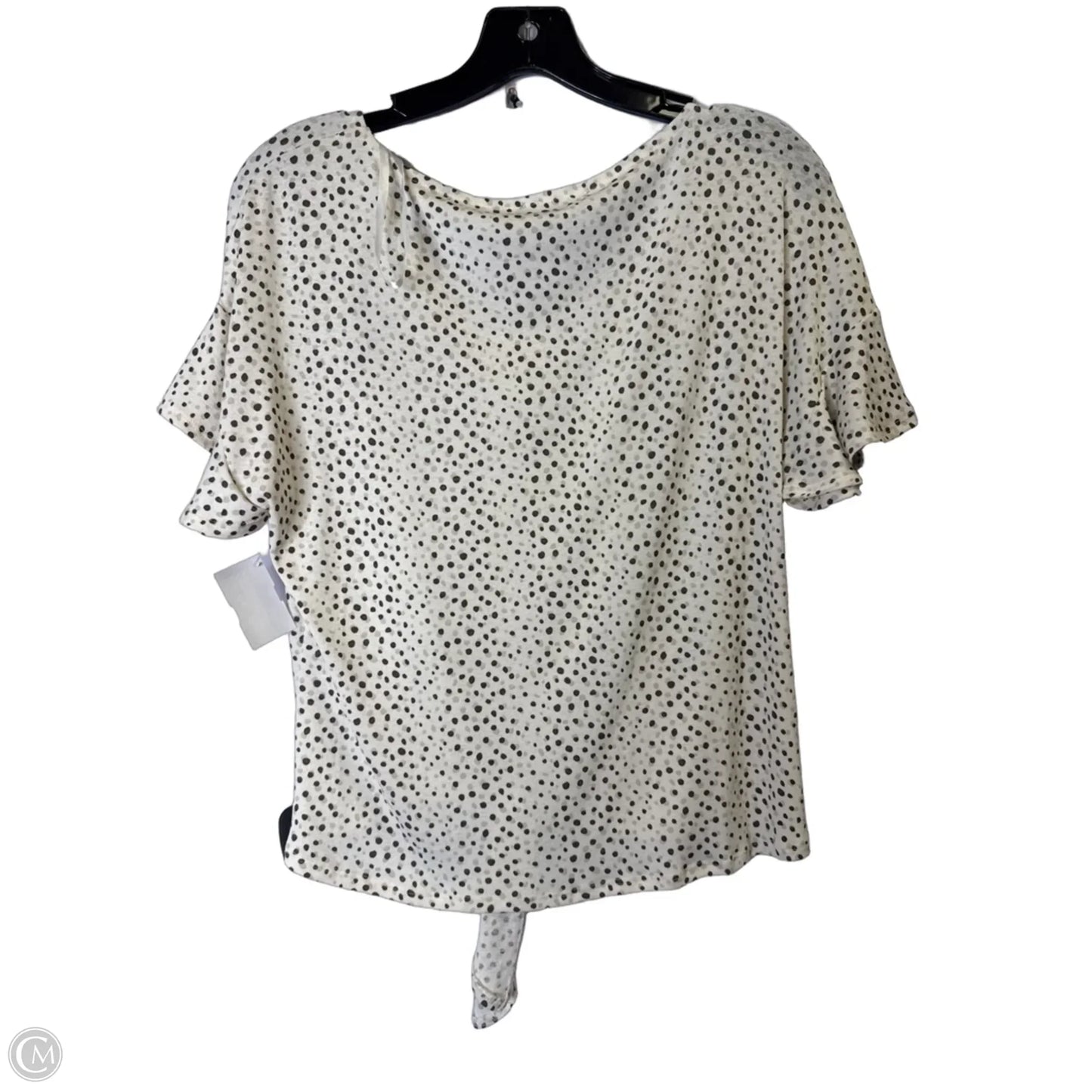 Top Short Sleeve By Clothes Mentor In Animal Print, Size: M